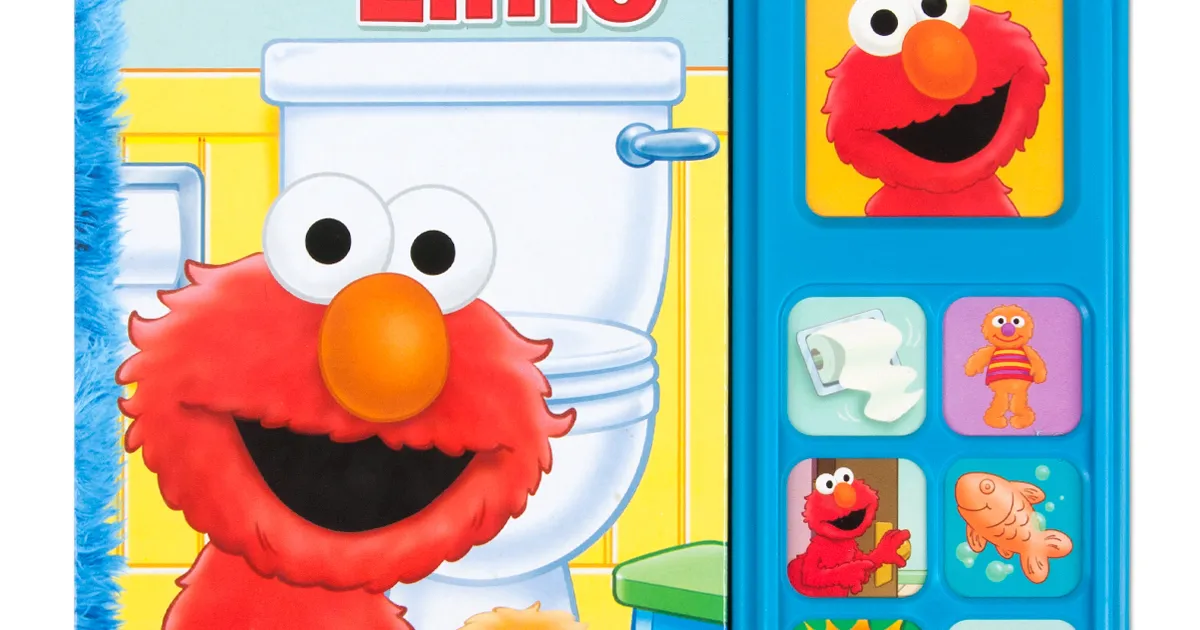 Sesame Street Potty Time with Elmo Sound Book