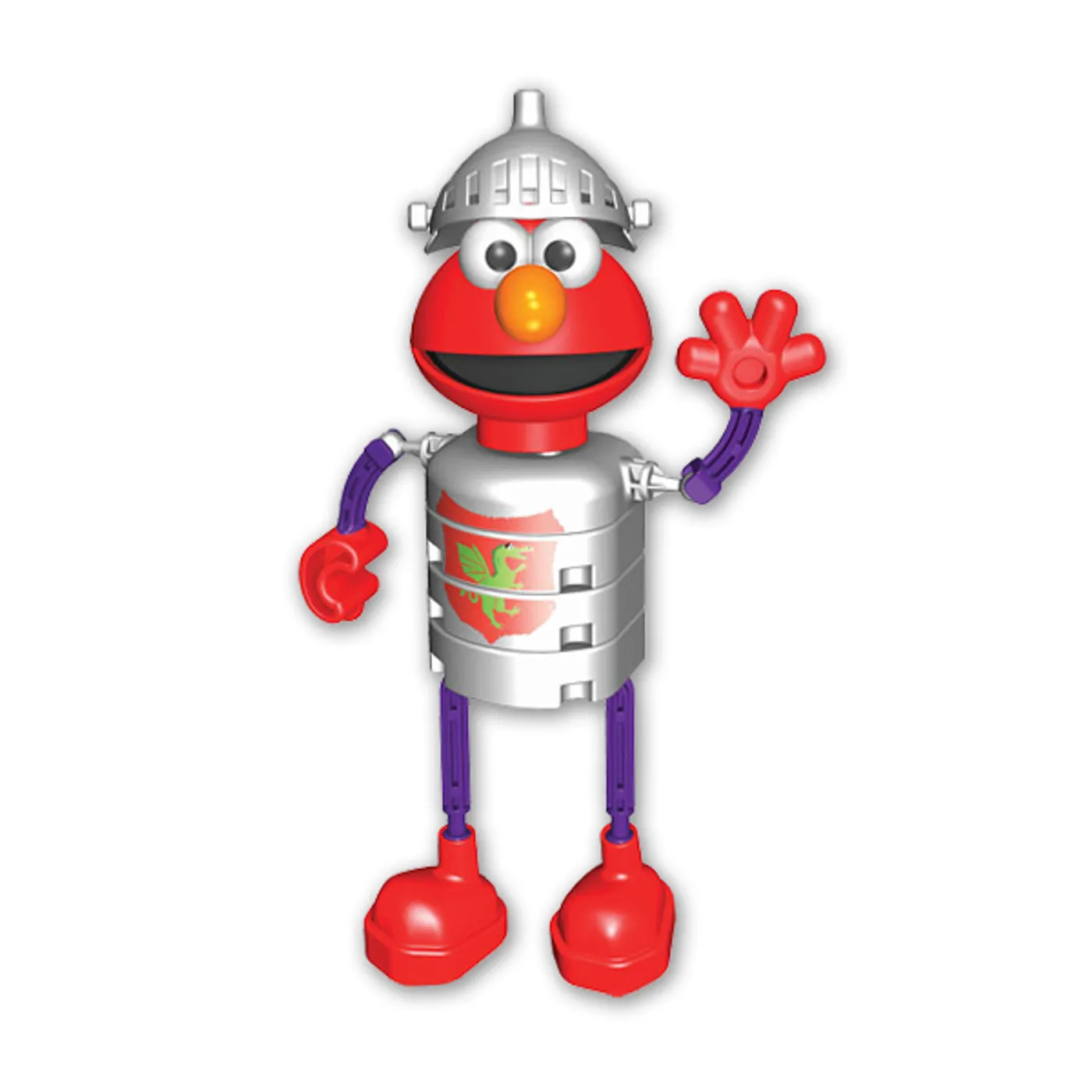 Sesame Street Talking Knight Elmo KNEX Building Set
