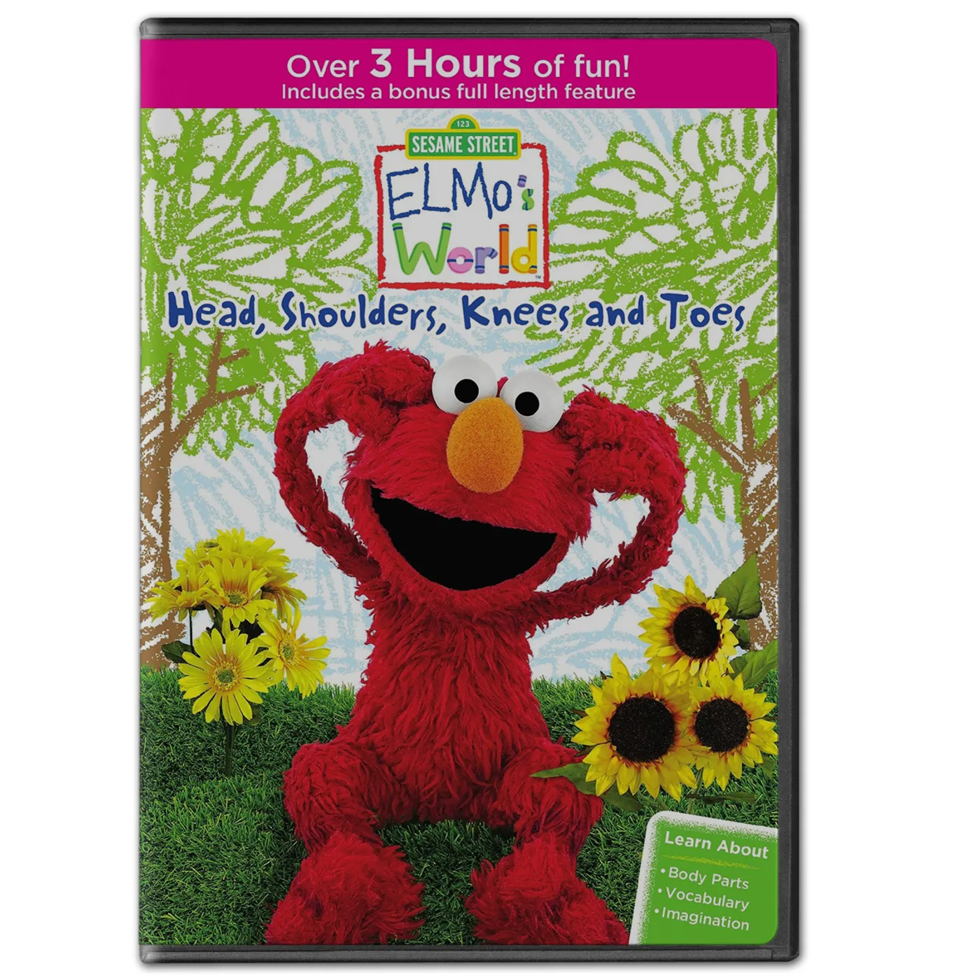 (未使用･未開封品)Elmo&#39;s World: Head Shoulders Knees &amp; Toes [DVD] Amazon.com: Sesame Street: Elmo's World - Head, Shoulders