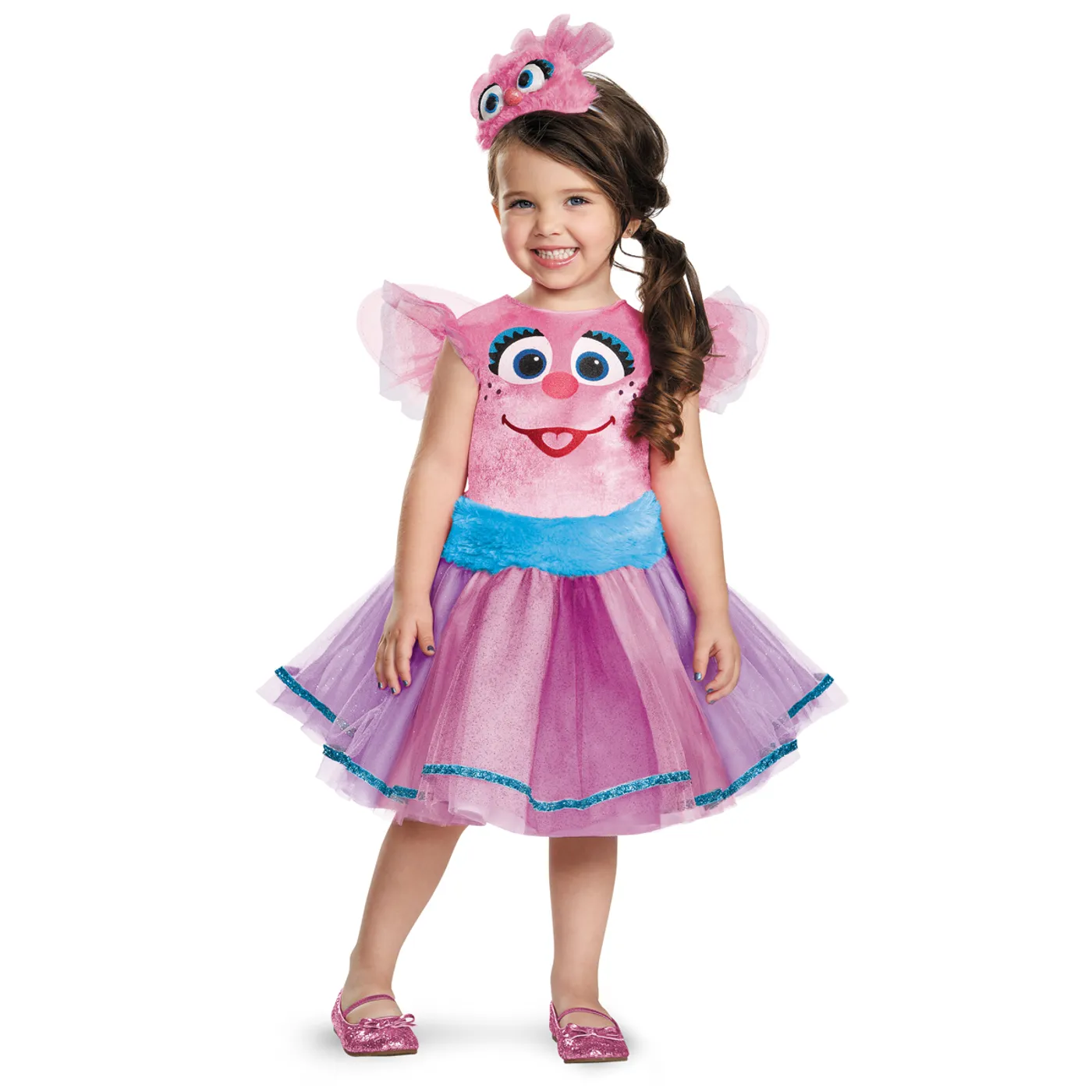Sesame Street Abby Cadabby Tutu Deluxe Youth Girls Costume