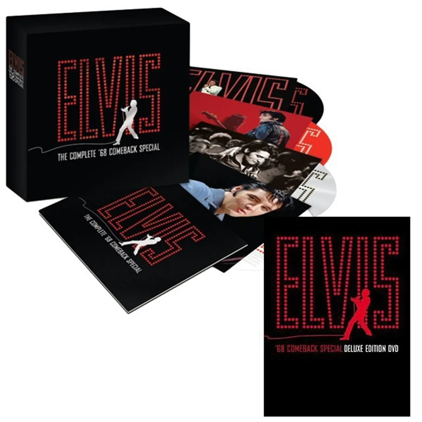 Elvis Presley '68 Comeback Special 40th Anniversary CD Set and Deluxe Edition DVD Combo