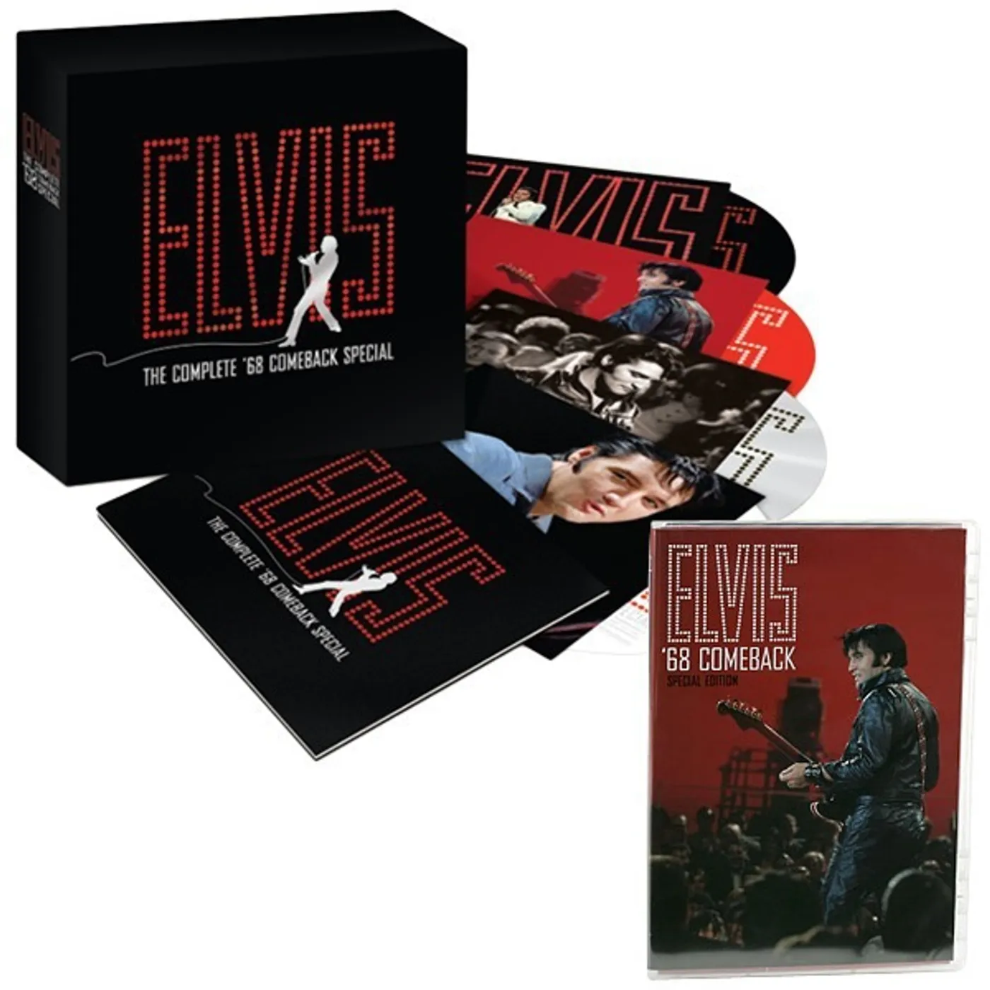 Elvis Presley '68 Comeback Special 40th Anniversary CD Set and DVD Combo