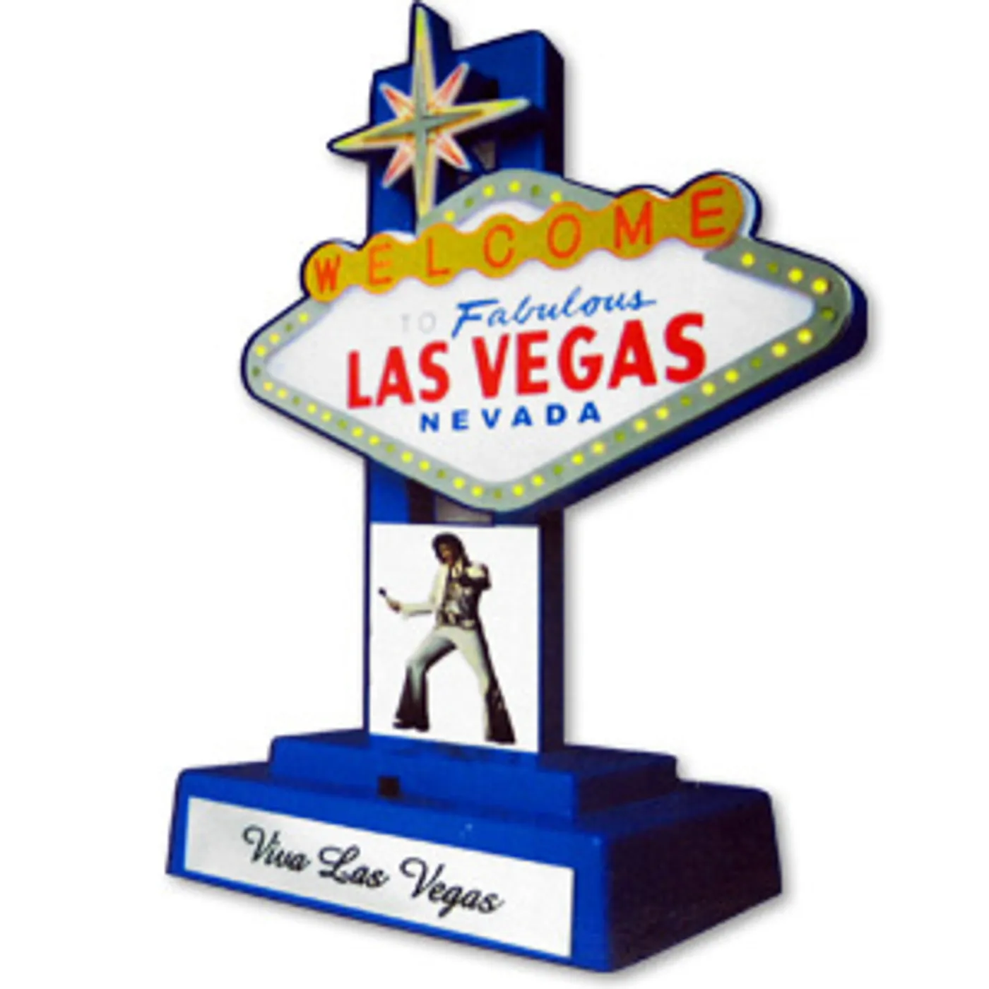 Elvis Presley Viva Las Vegas Musical Sign