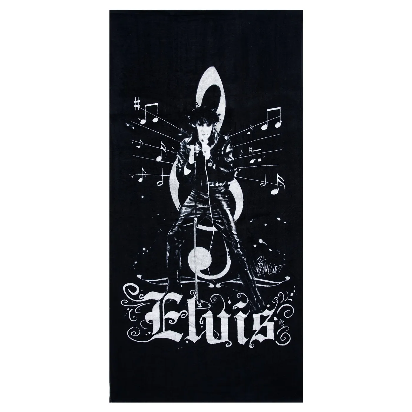 Elvis Presley '68 Comeback Special Beach Towel