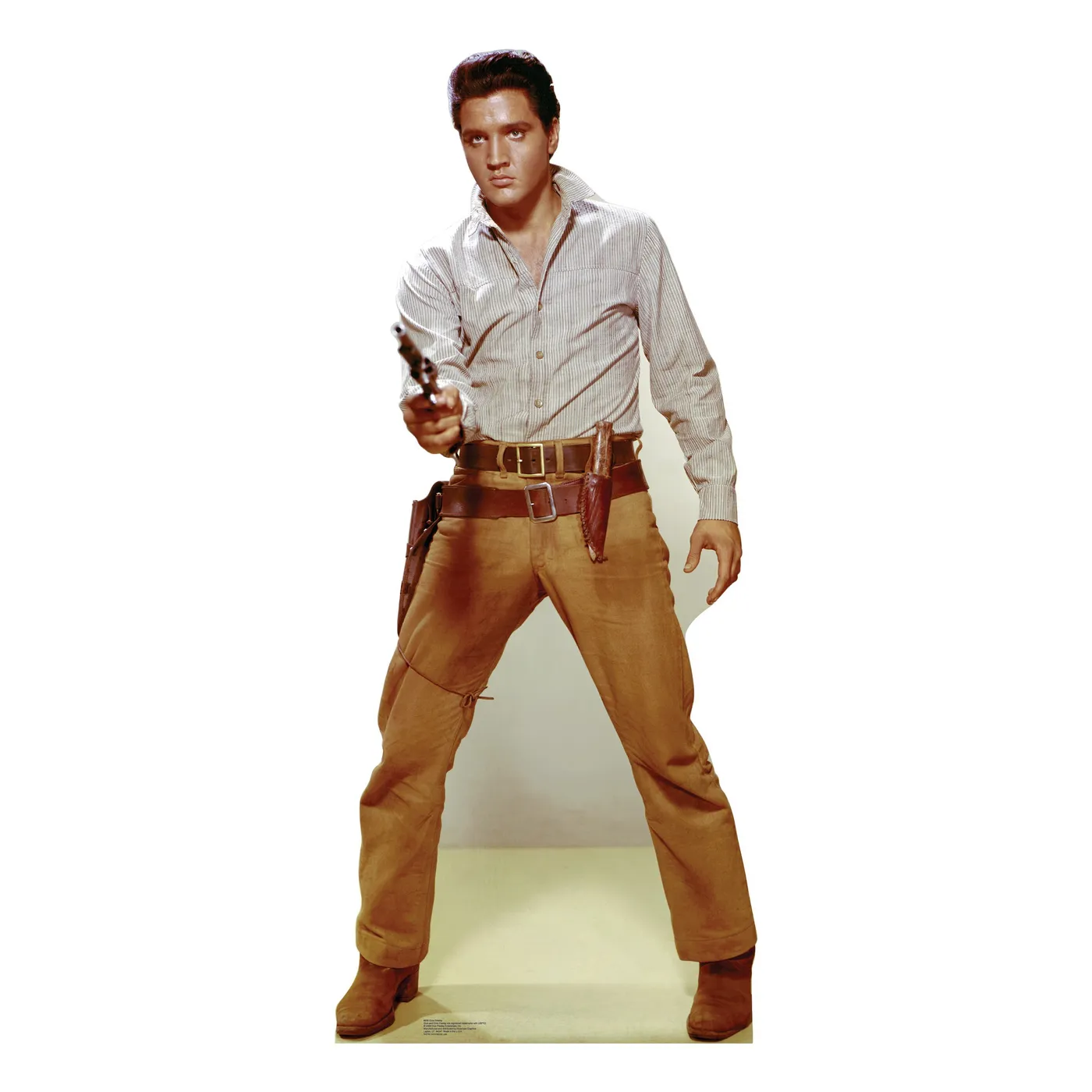 Elvis Presley Flaming Star Gunfighter Lifesize Talking Stand Up