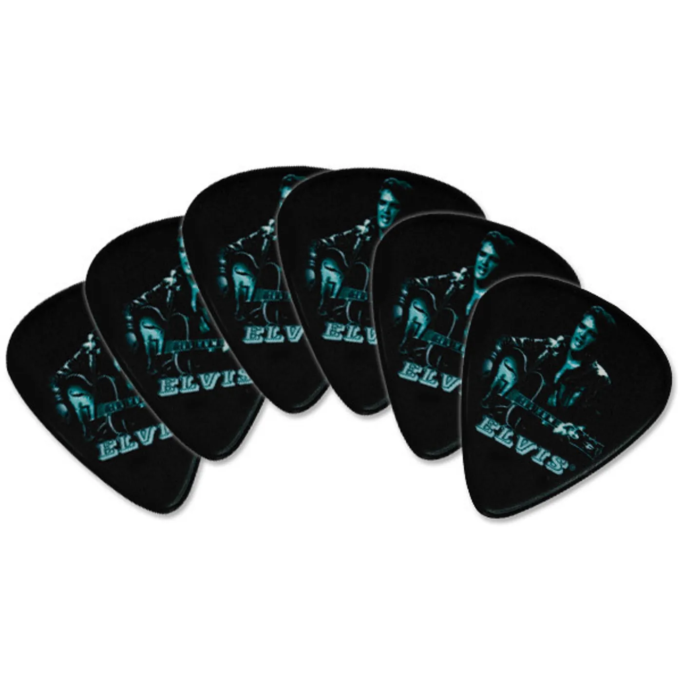 Elvis Presley '68 Special Guitar Picks - 6 Pack