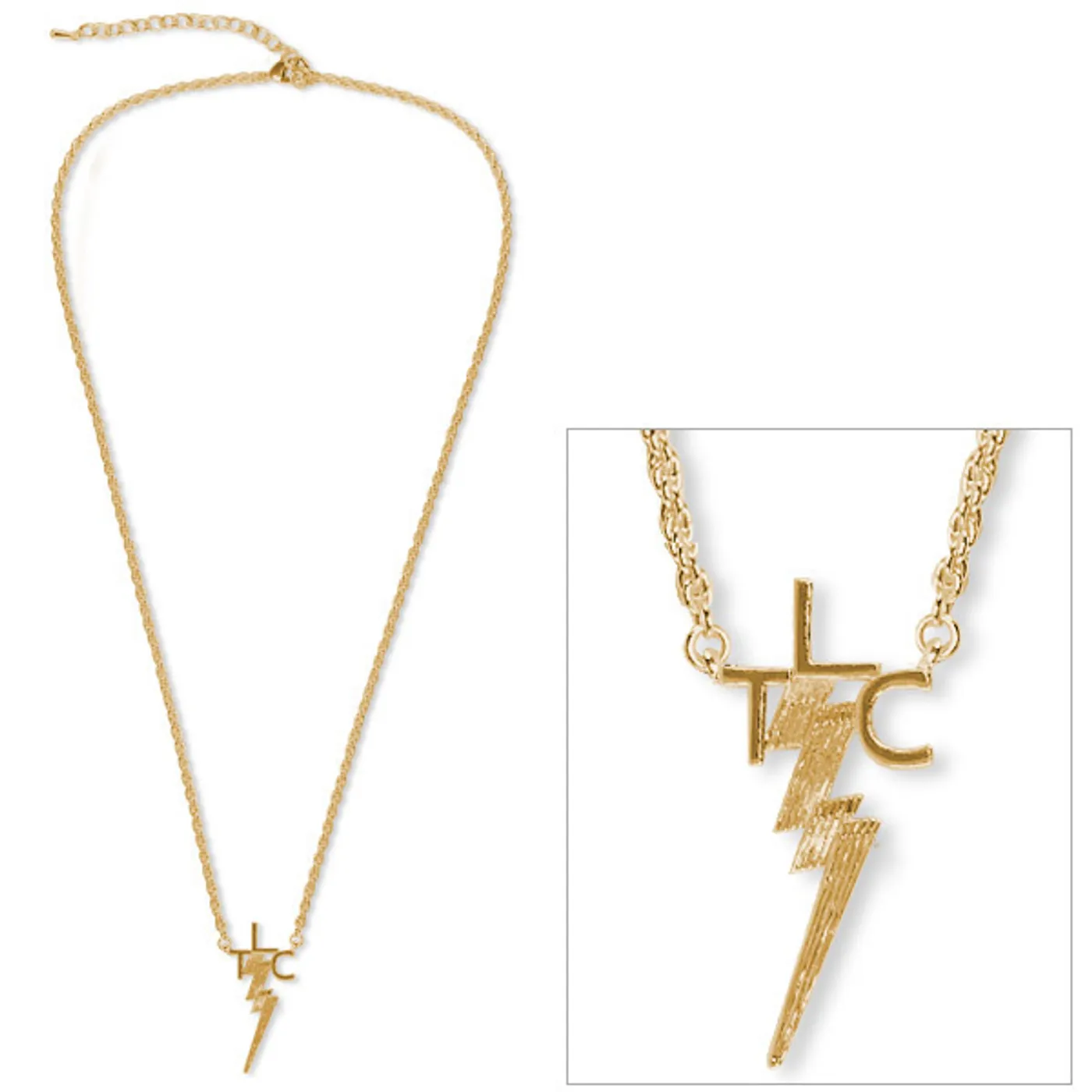 Elvis Presley 18kt Gold Plated TLC Necklace