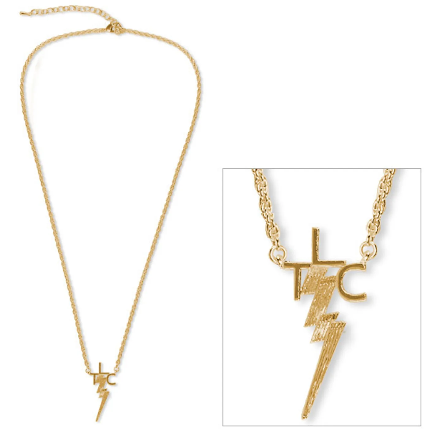 Elvis Presley 18kt Gold Plated TLC Necklace