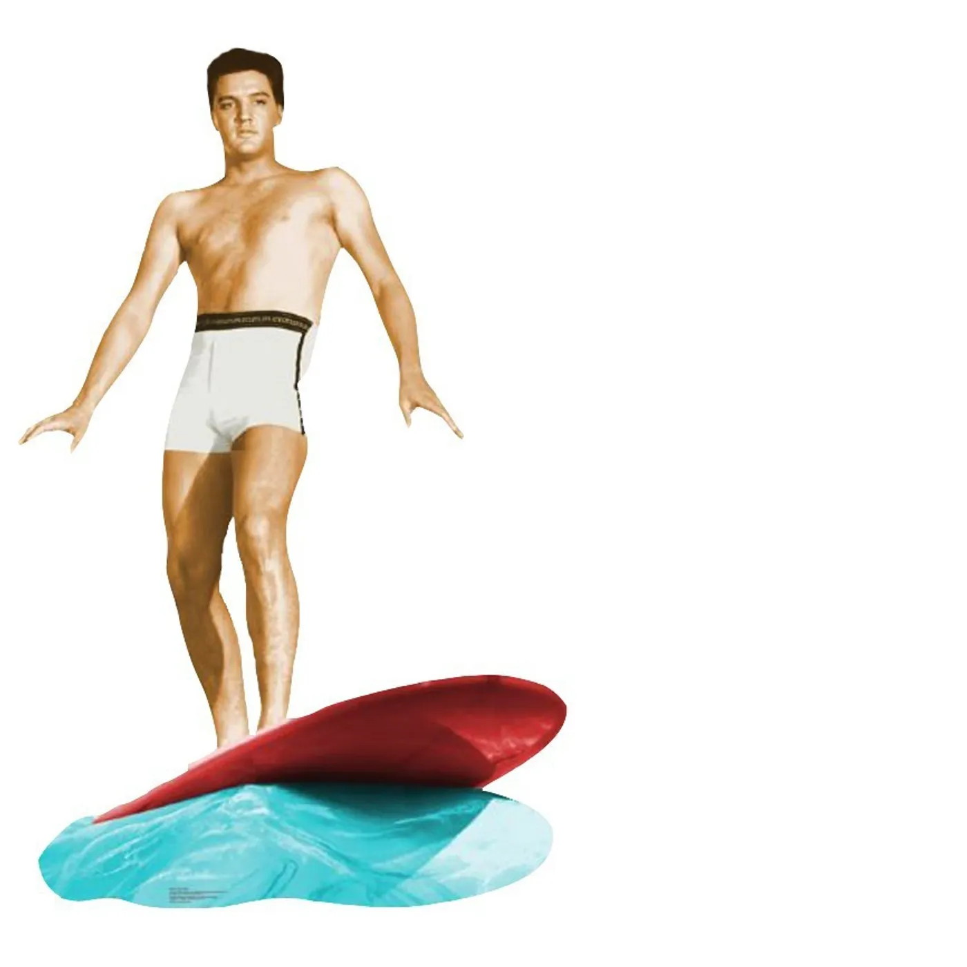 Elvis Presley Blue Hawaii Talking Lifesize Stand Up