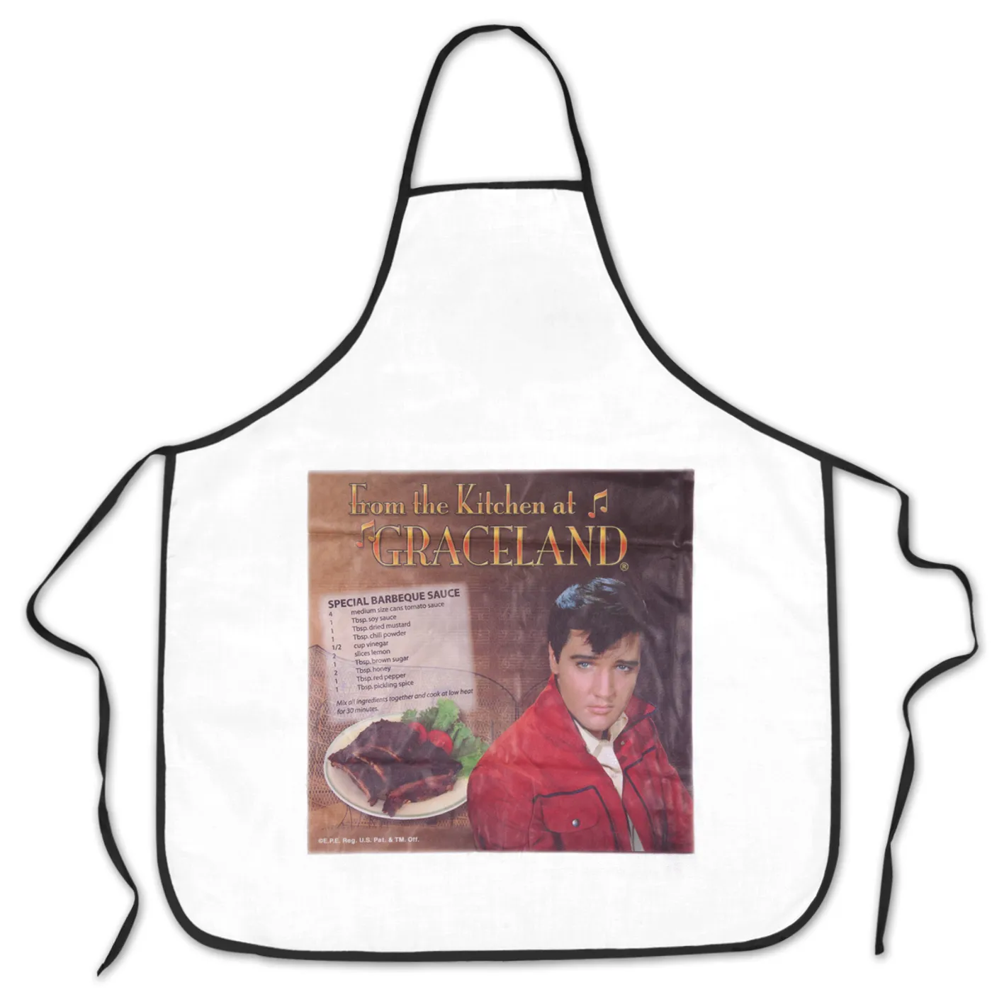 Elvis Presley BBQ Apron