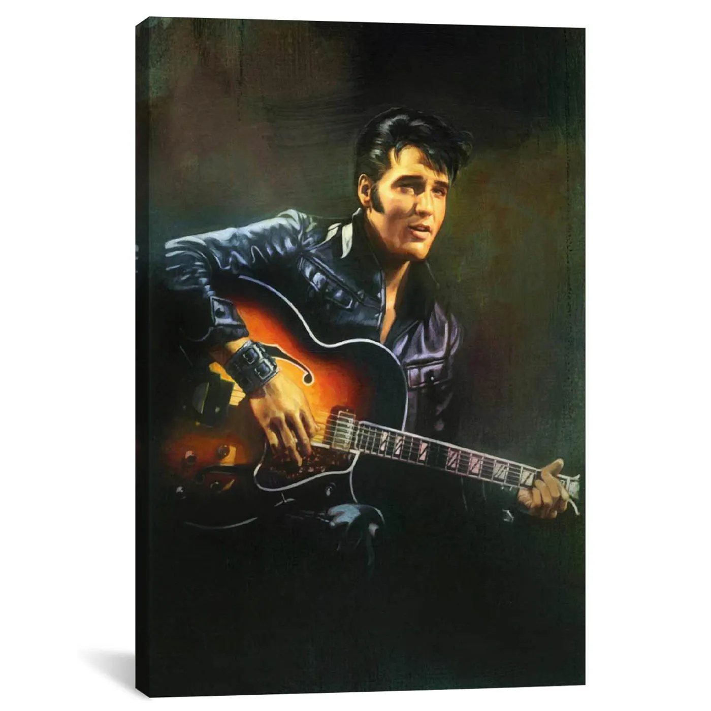 Elvis Presley ’68 Special Canvas Print 26" x 18"