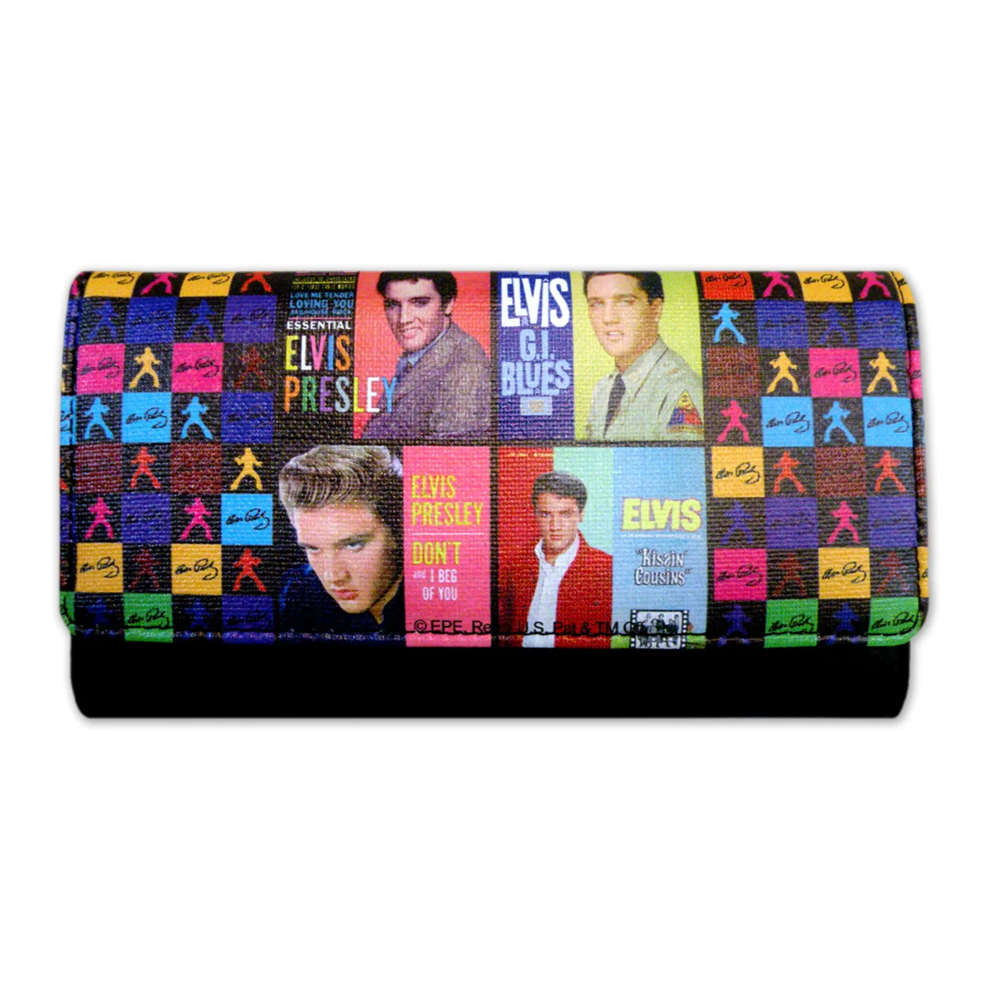 Elvis Presley in the Movies Clutch Wallet