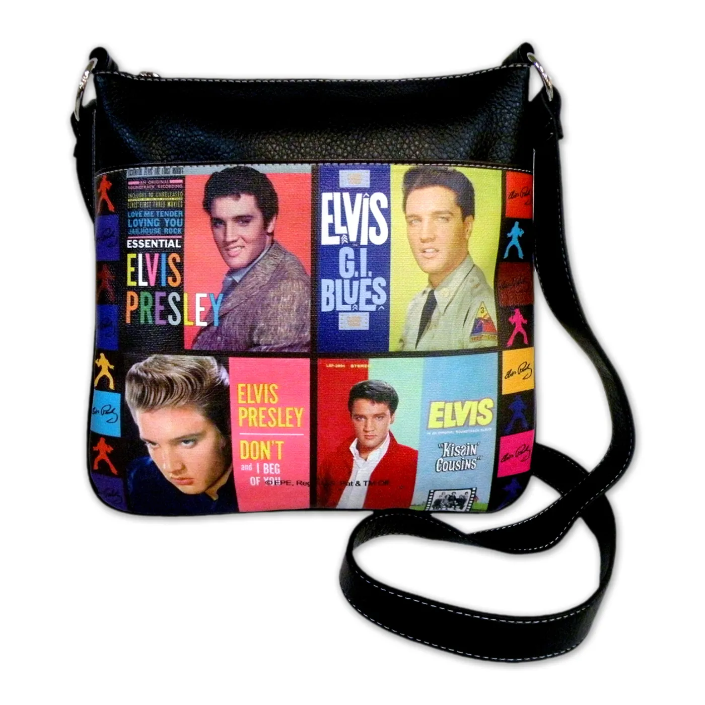 Elvis Presley in the Movies Messenger Bag