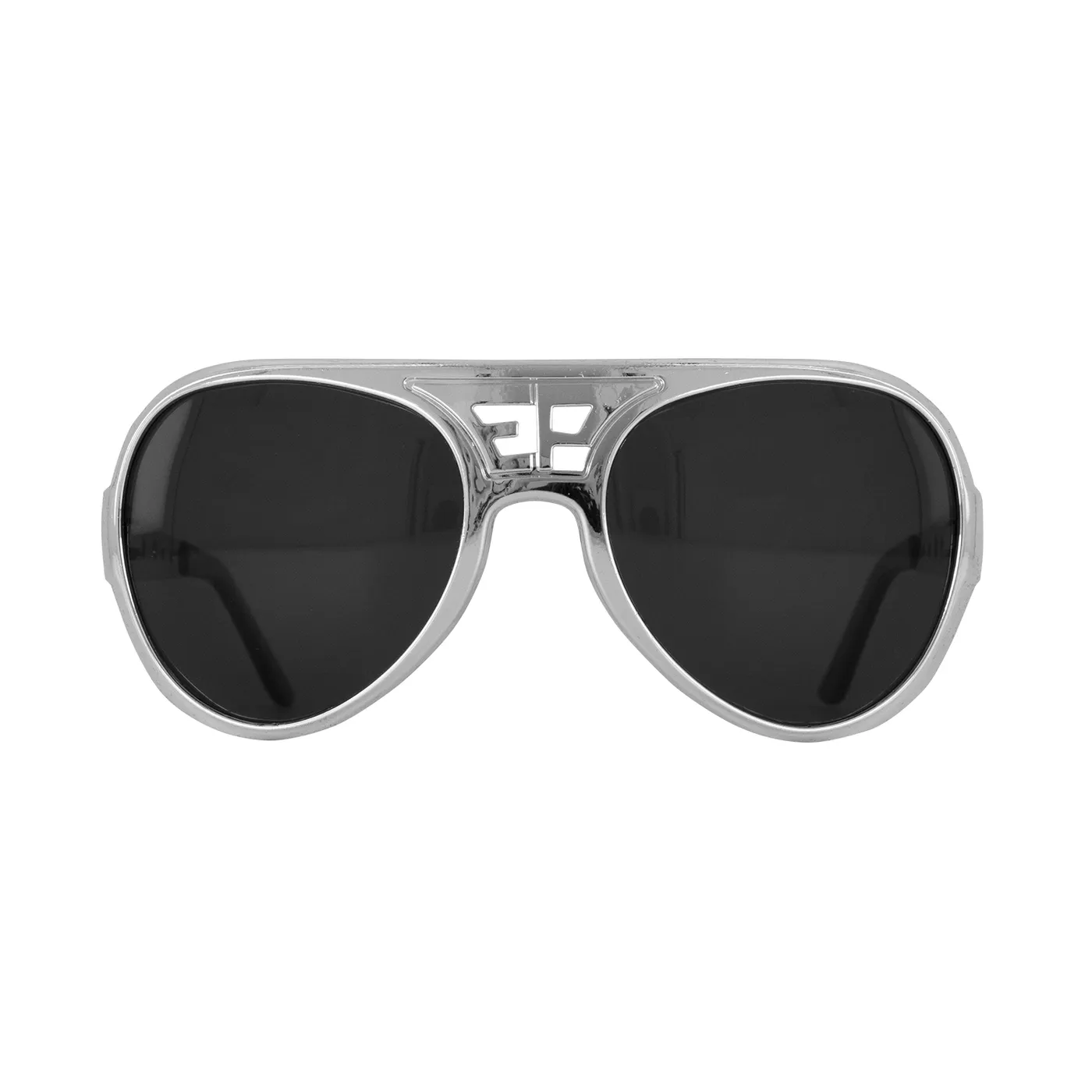 Elvis Presley EP TCB Silver Polarized Sunglasses