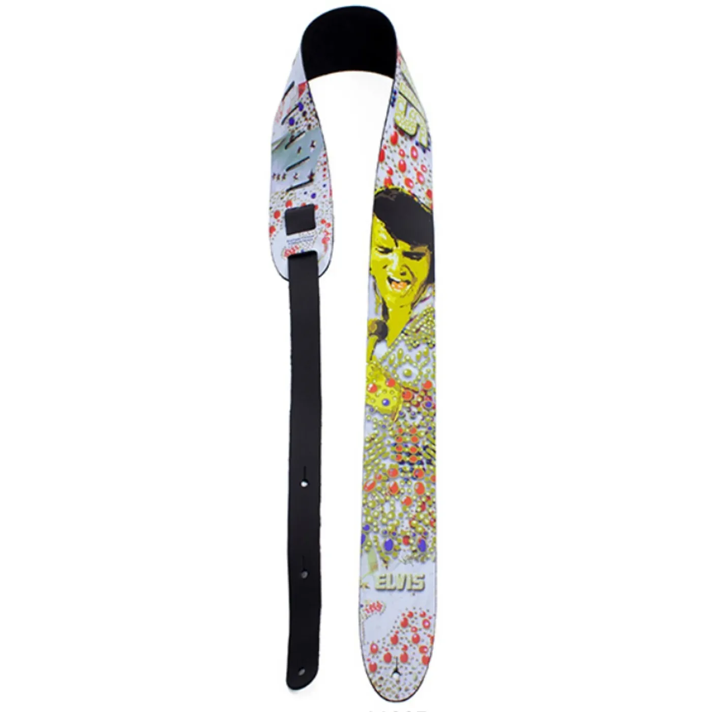 Elvis Presley American Eagle Leather Printed Guitar Strap