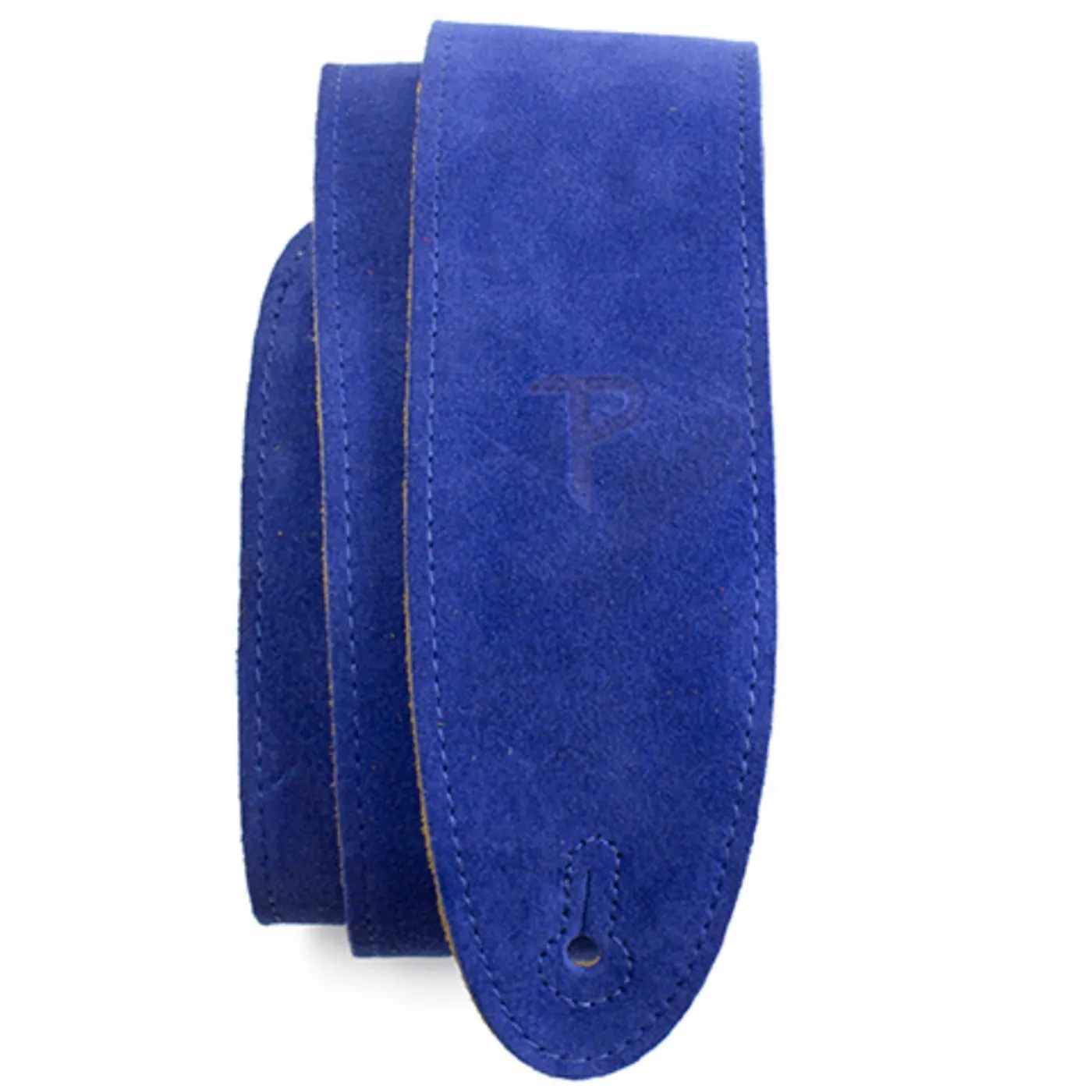 Elvis Presley Inspired Blue Suede Guitar Strap