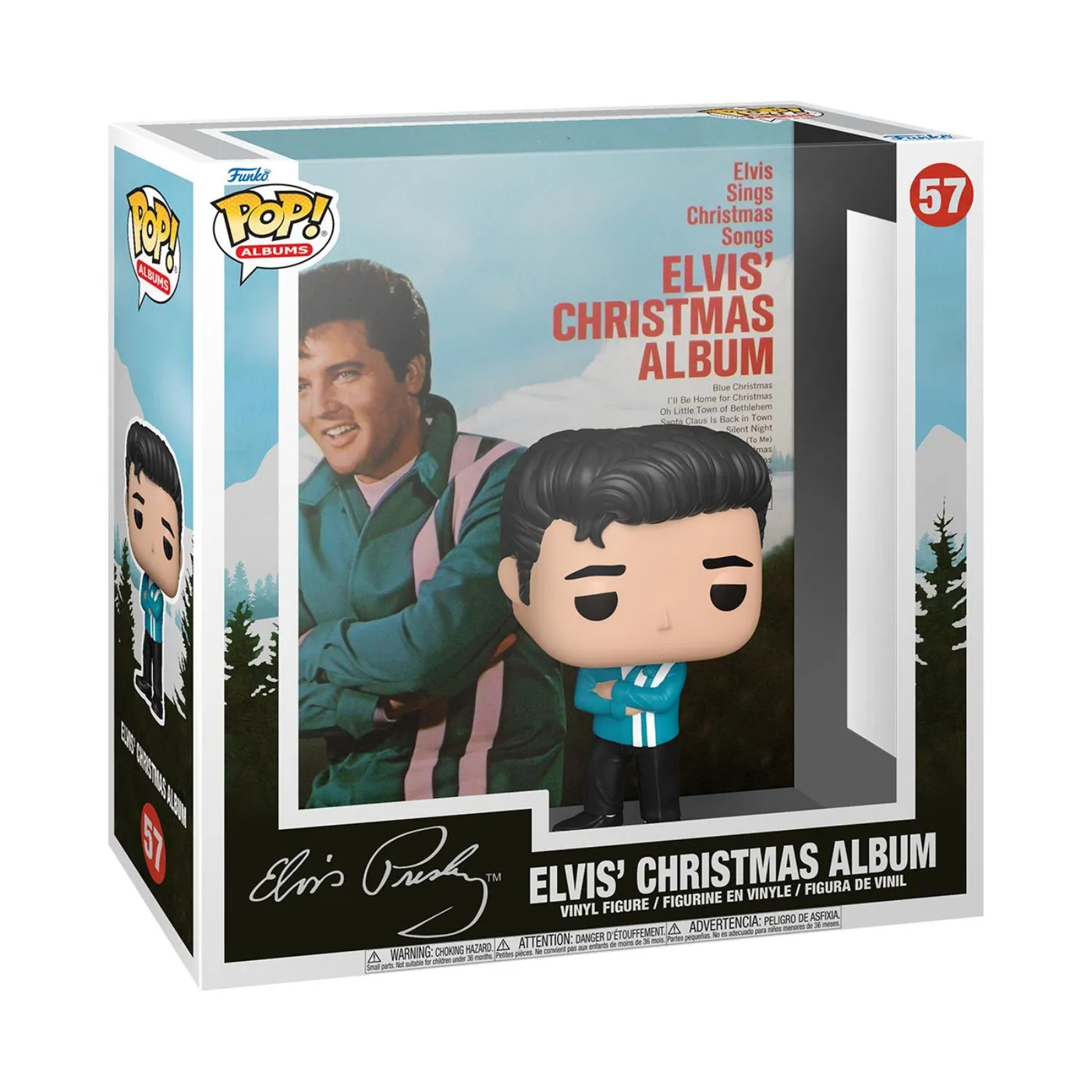 Elvis Presley Xmas Album Funko Pop! Vinyl Figure