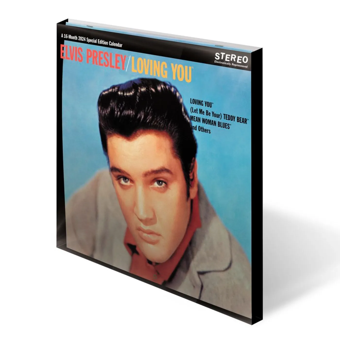 Elvis Presley Special Edition 2024 12" x 12" Monthly Wall Calendar with Bonus Mini Calendar