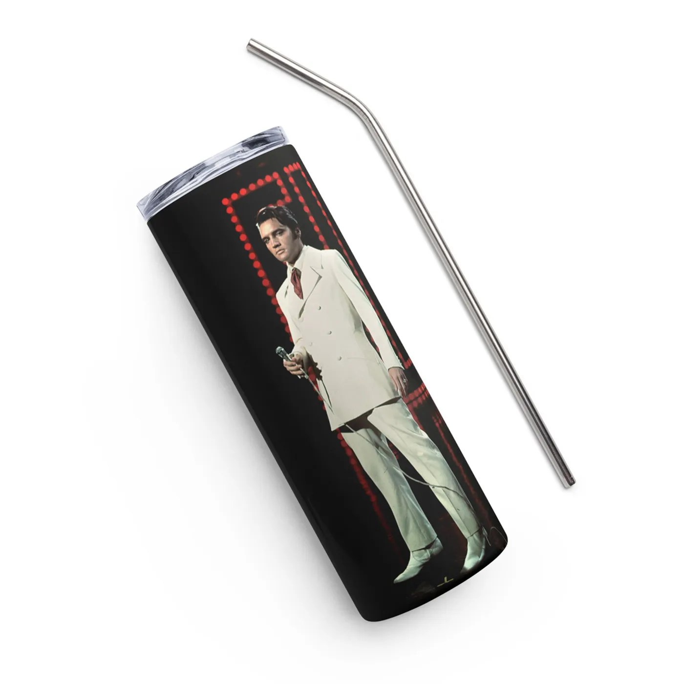 Elvis Presley If I Can Dream 20oz Stainless Steel Tumbler