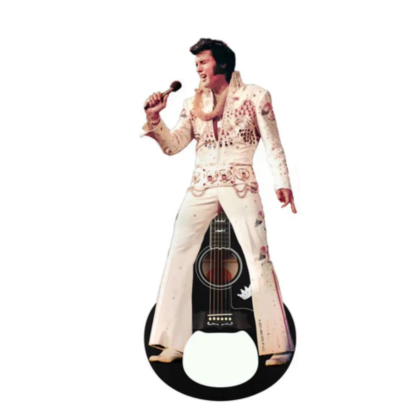 Elvis Presley White Jumpsuit Bottle Opener and Magnet