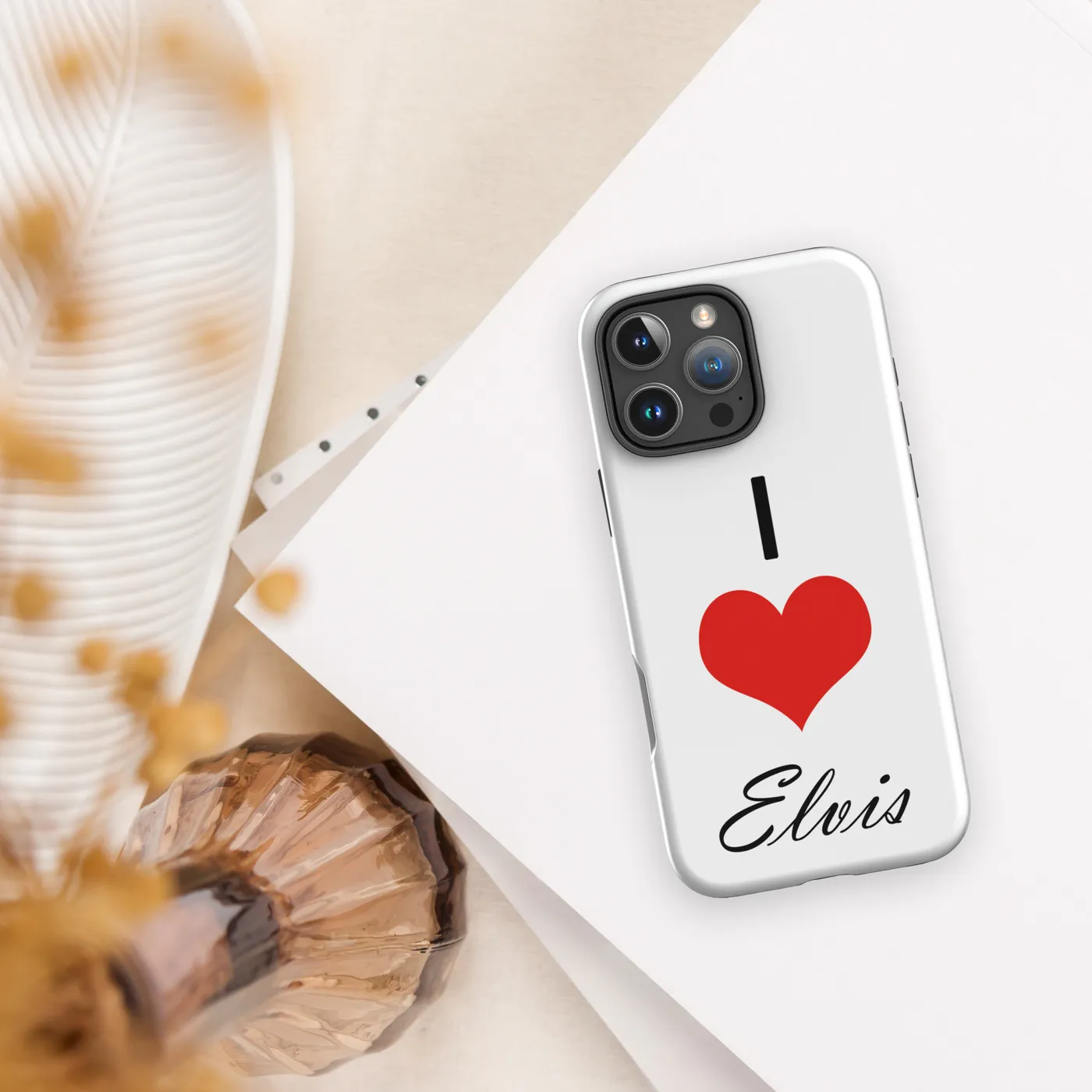 I Heart Elvis Presley iPhone Case