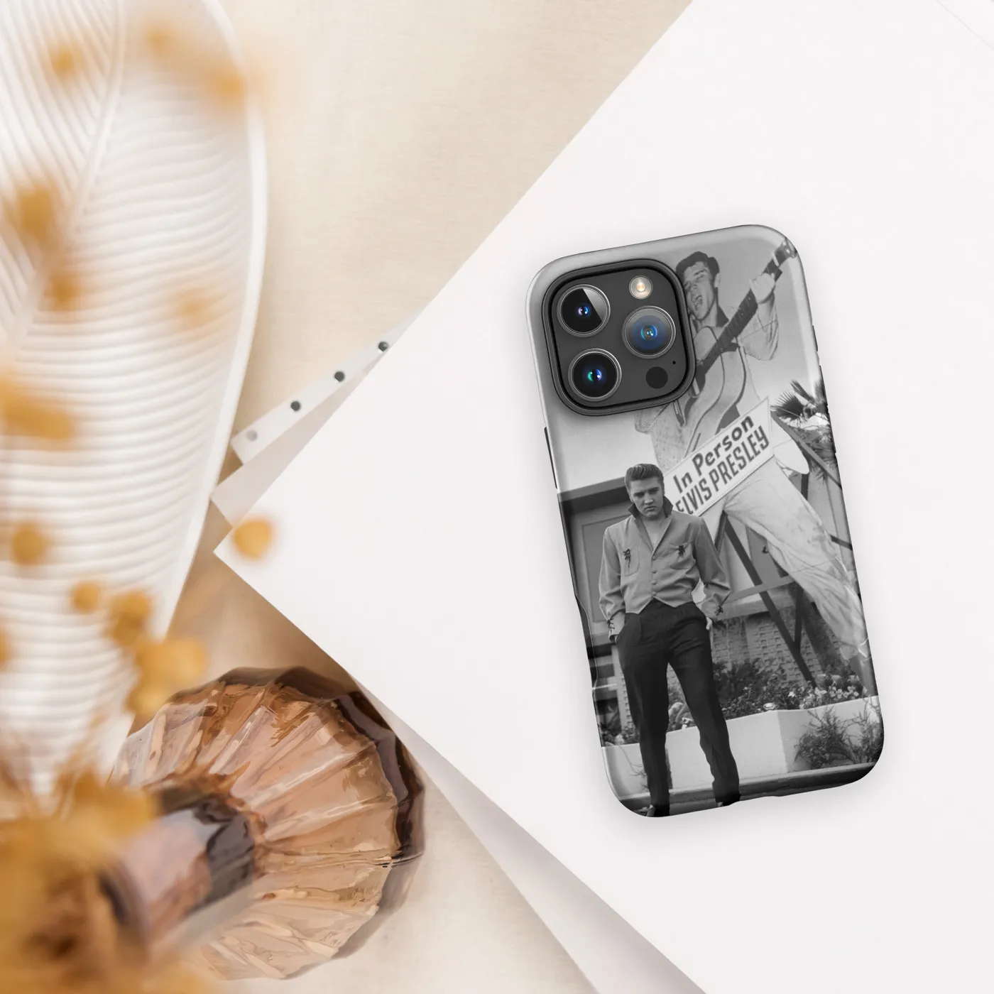 Elvis Presley In Person iPhone Case
