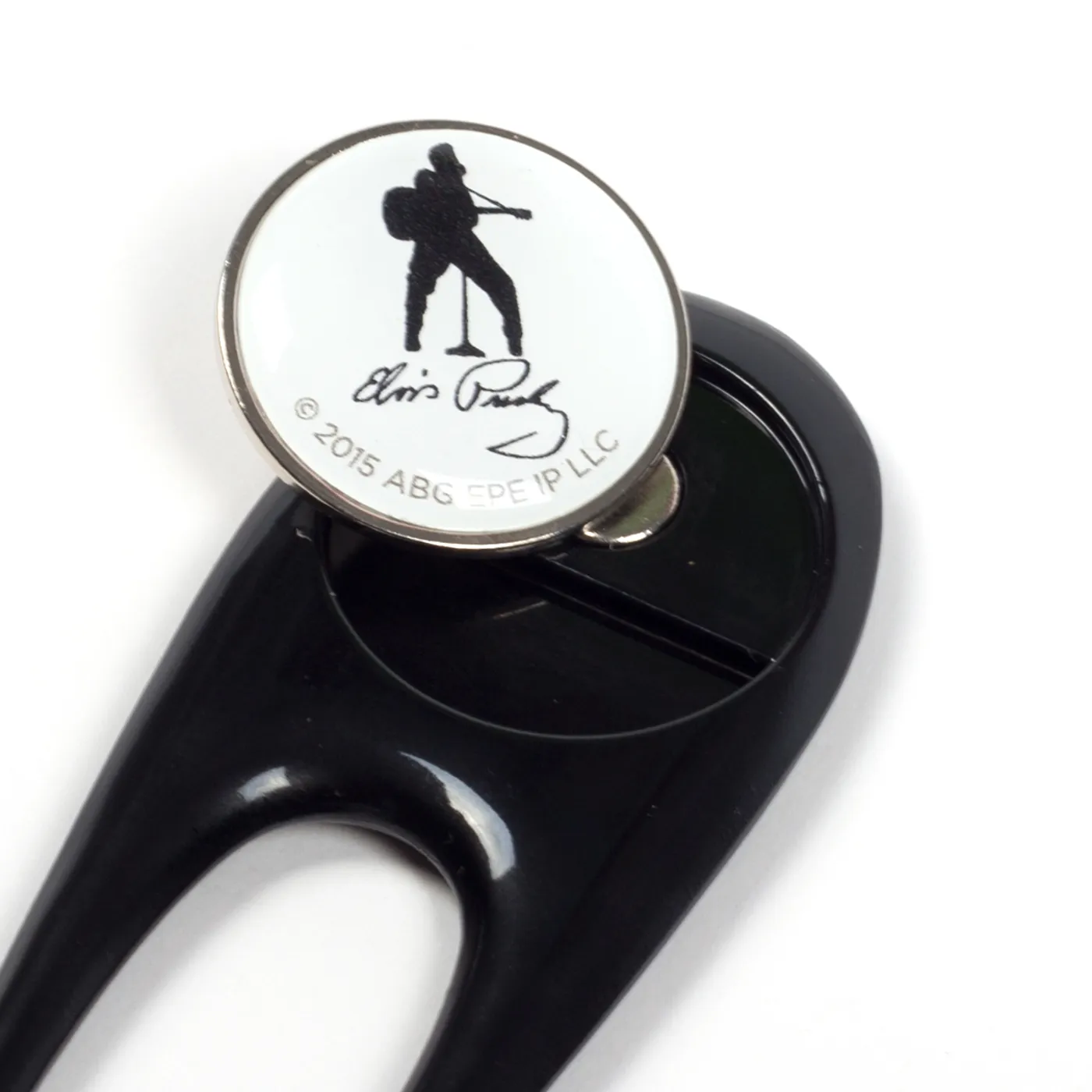 Elvis Presley Silhouette Divot Tool w/Ball Marker