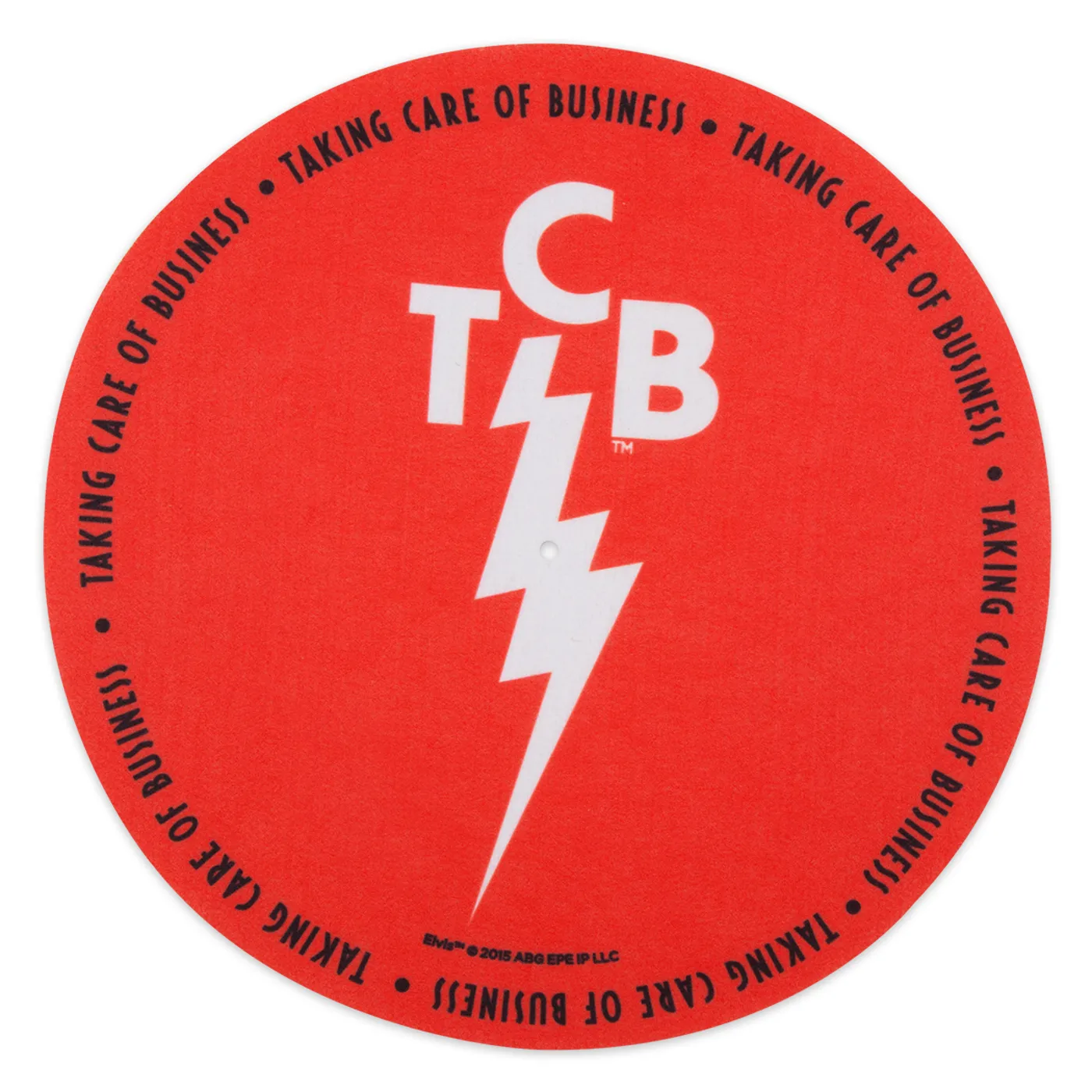 Elvis Presley TCB Red Slip Mat