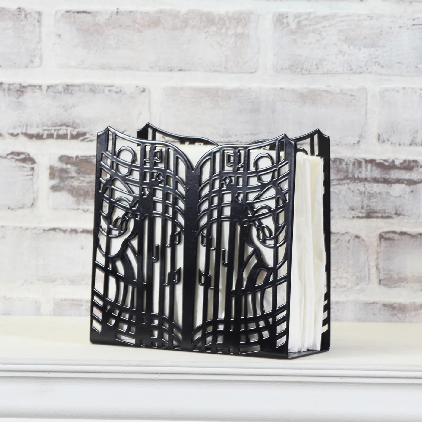 Elvis Presley Gates of Graceland Napkin Holder