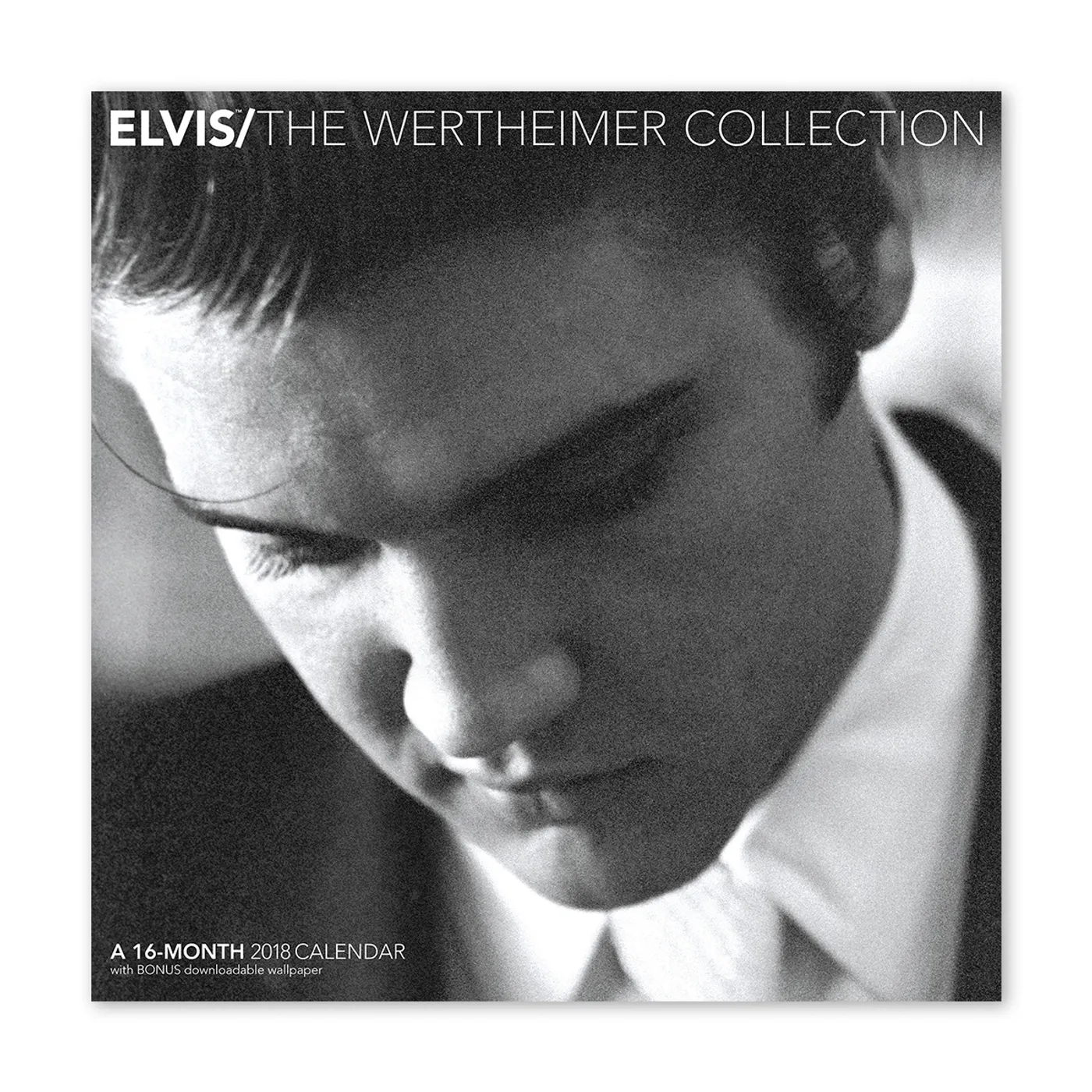 Elvis Presley 12" x 12" 2019 Wertheimer Wall Calendar
