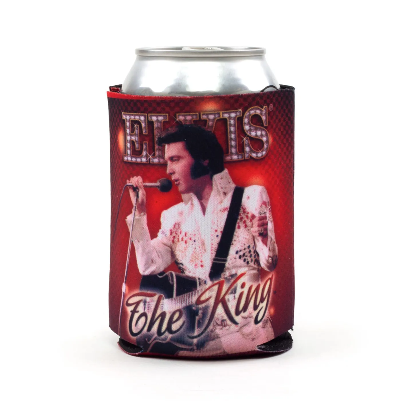 Elvis Presley "The King" Can Cooler in Red