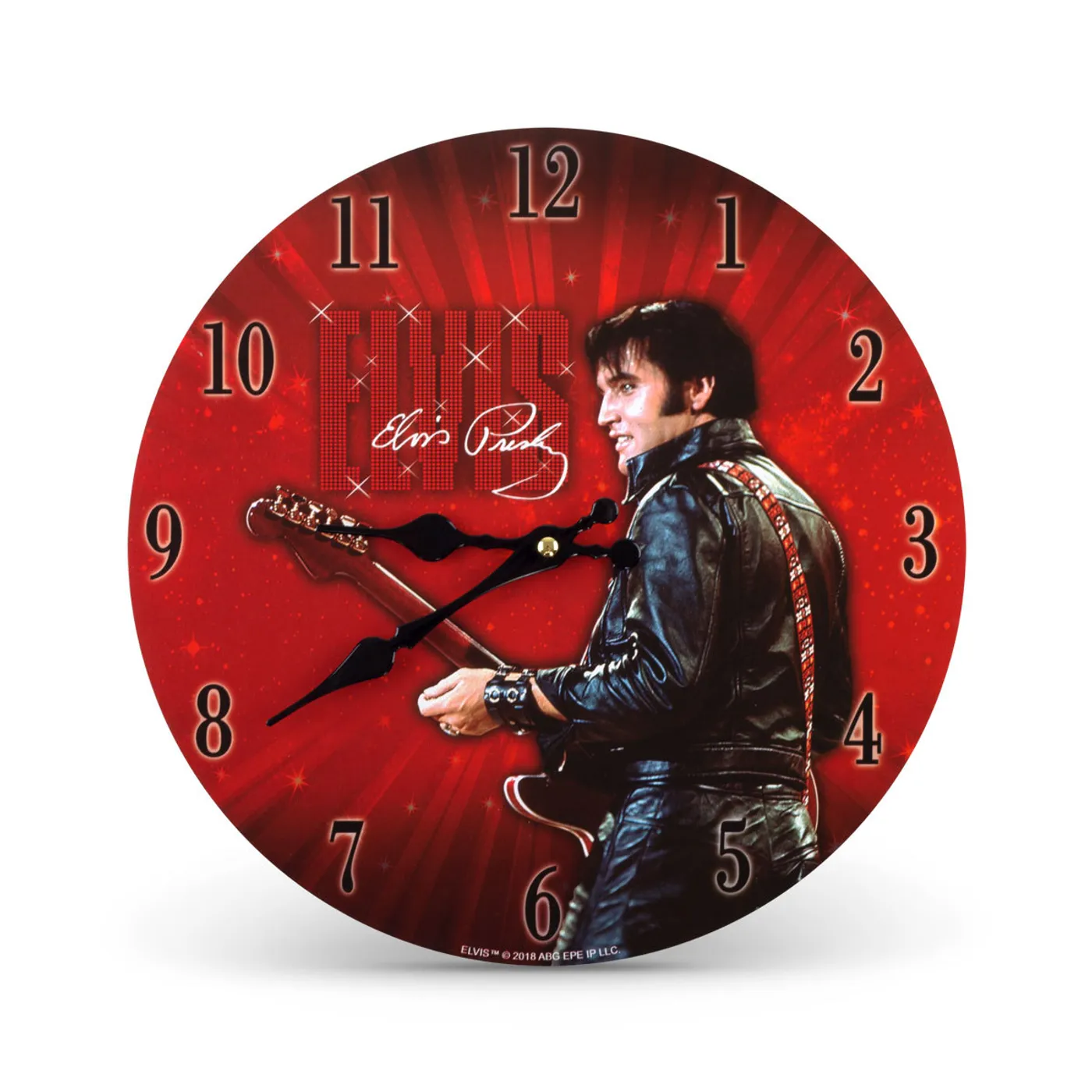Elvis Presley '68 Special Clock