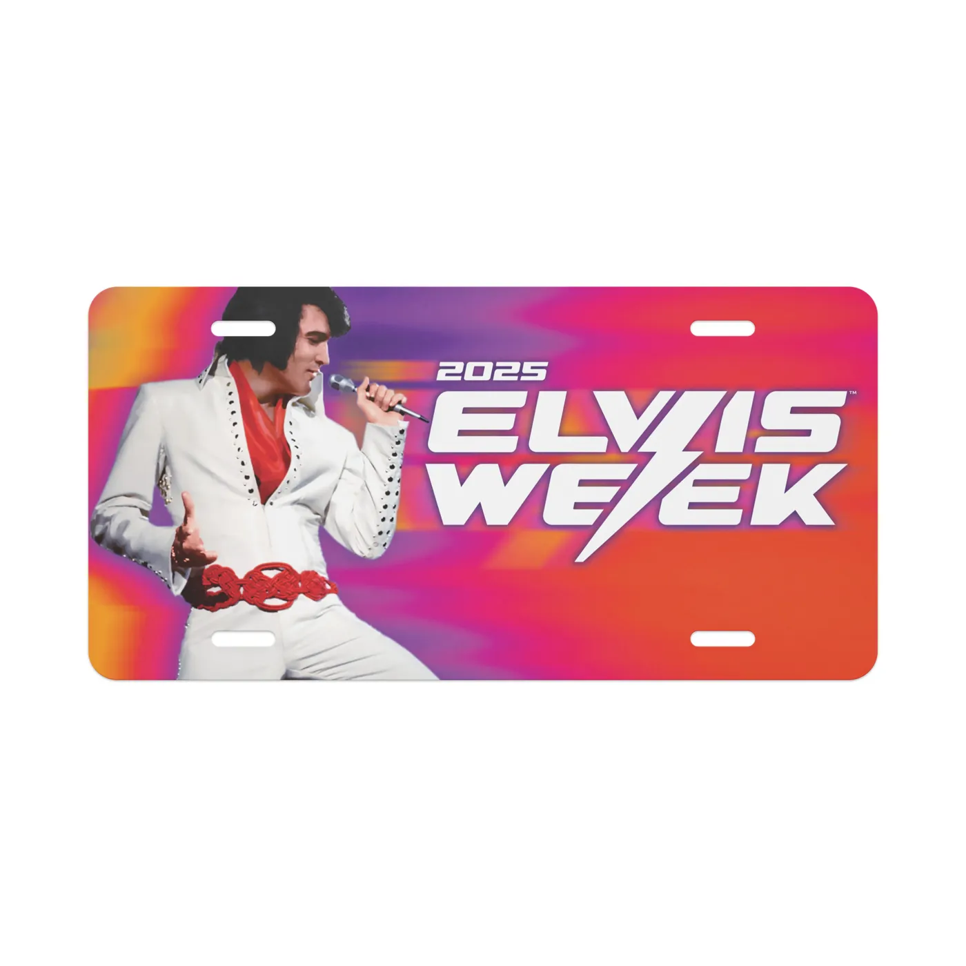 Elvis Presley Week 2025 Vanity Plate