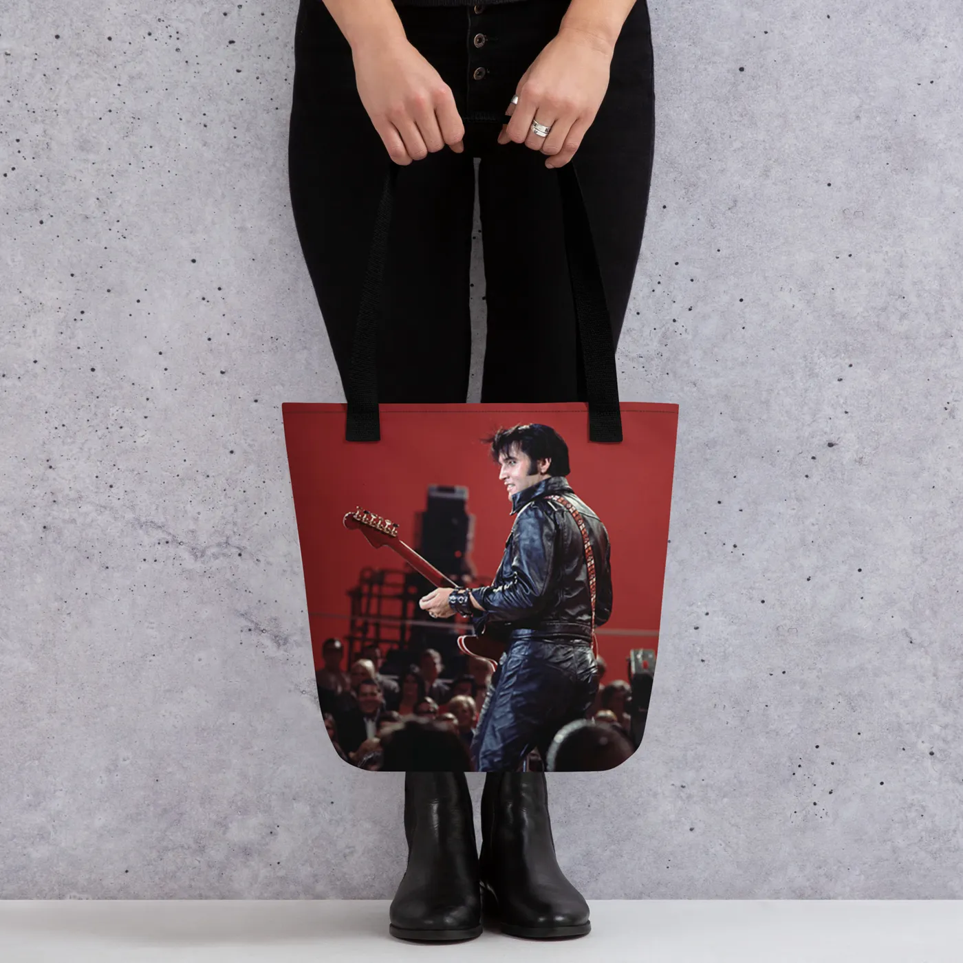Elvis Presley '68 Special All-Over Print Tote Bag