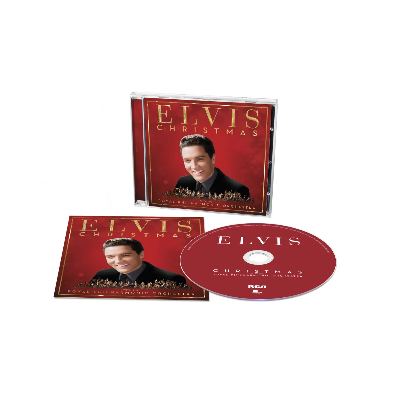 Christmas with Elvis Presley and the Royal Philharmonic Orchestra Deluxe CD