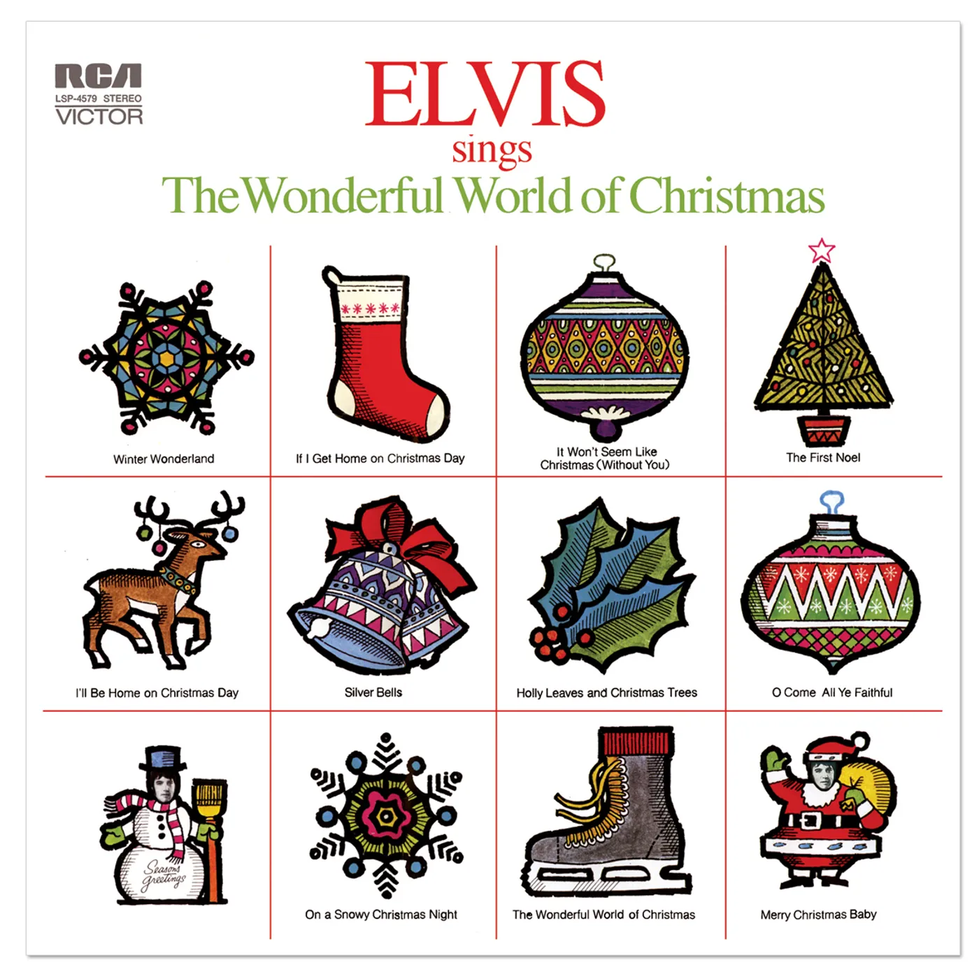 Elvis Presley Sings the Wonderful World of Christmas FTD CD