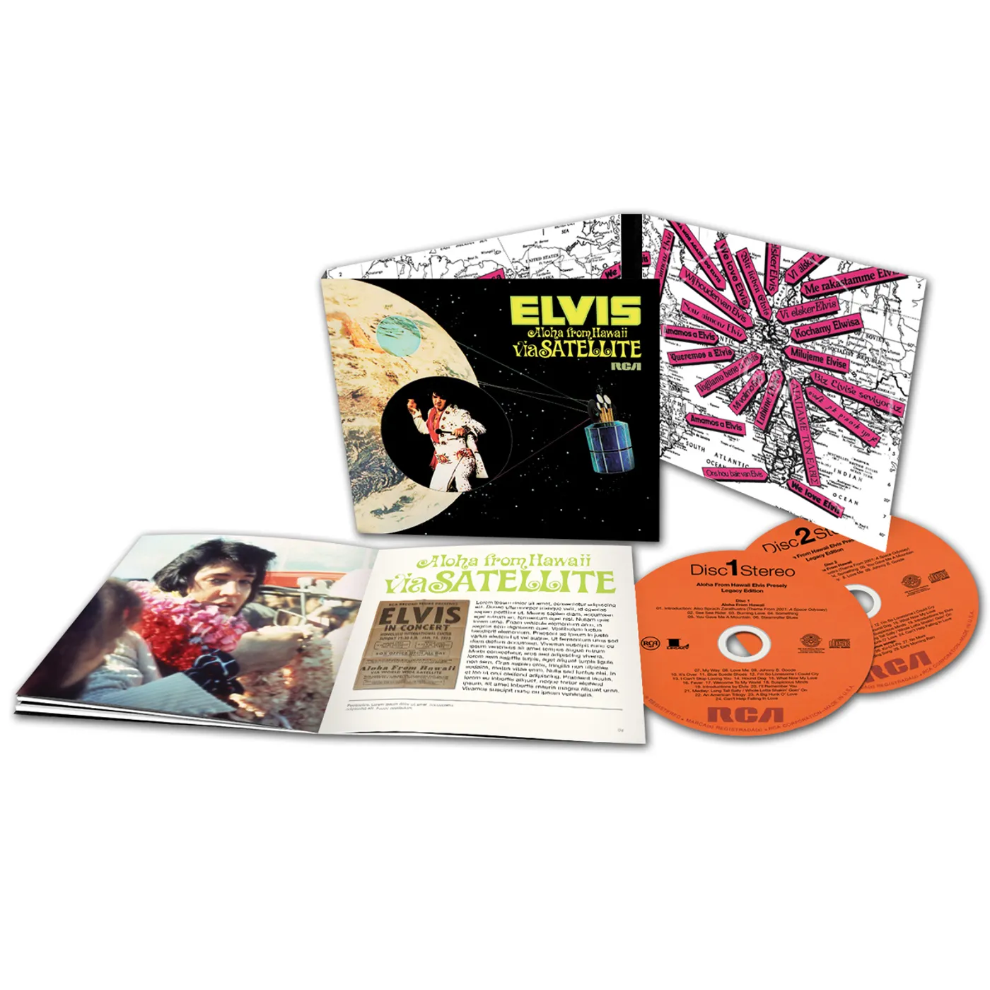 Elvis Presley Aloha From Hawaii via Satellite Legacy Edition 2-CD Set