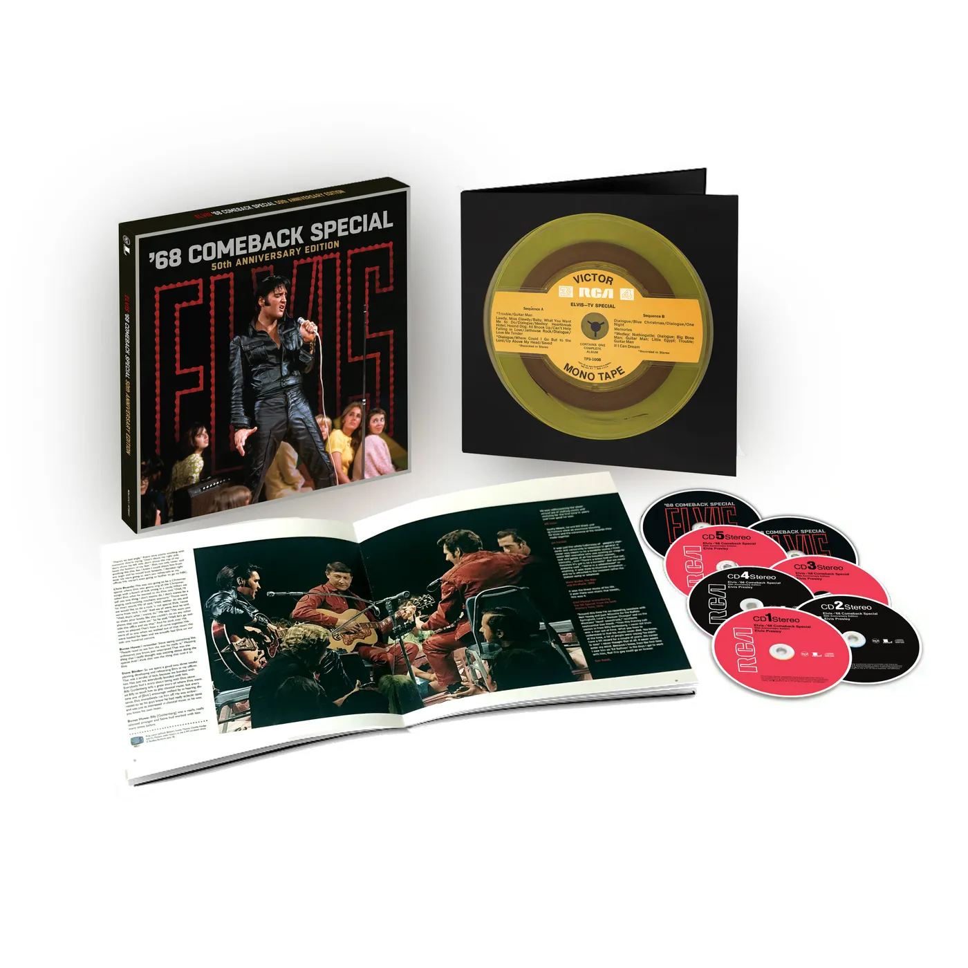 Elvis Presley '68 Comeback Special - 50th Anniversary Edition CD Box Set