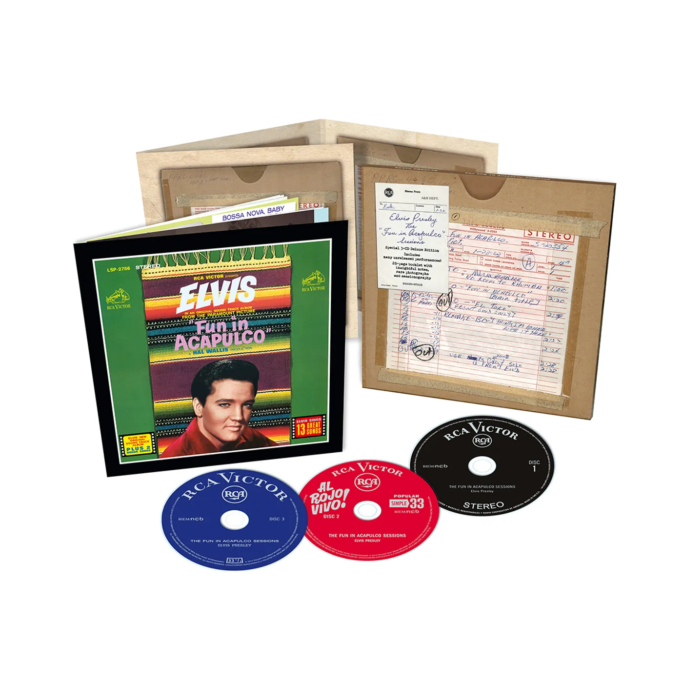 Elvis Presley - FTD THE FUN IN ACAPULCO SESSIONS (3 CD + BOOK)