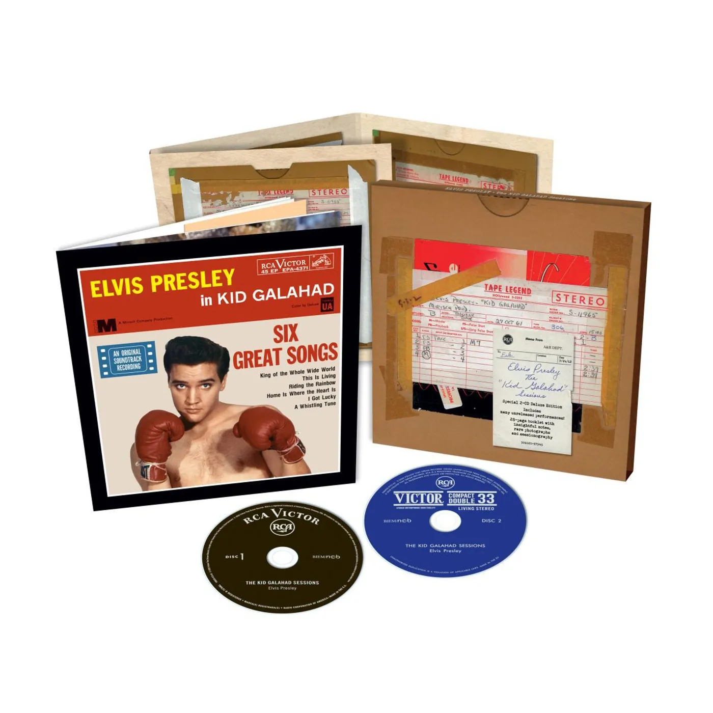 Elvis Presley The Kid Galahad Sessions FTD (2-disc) CD