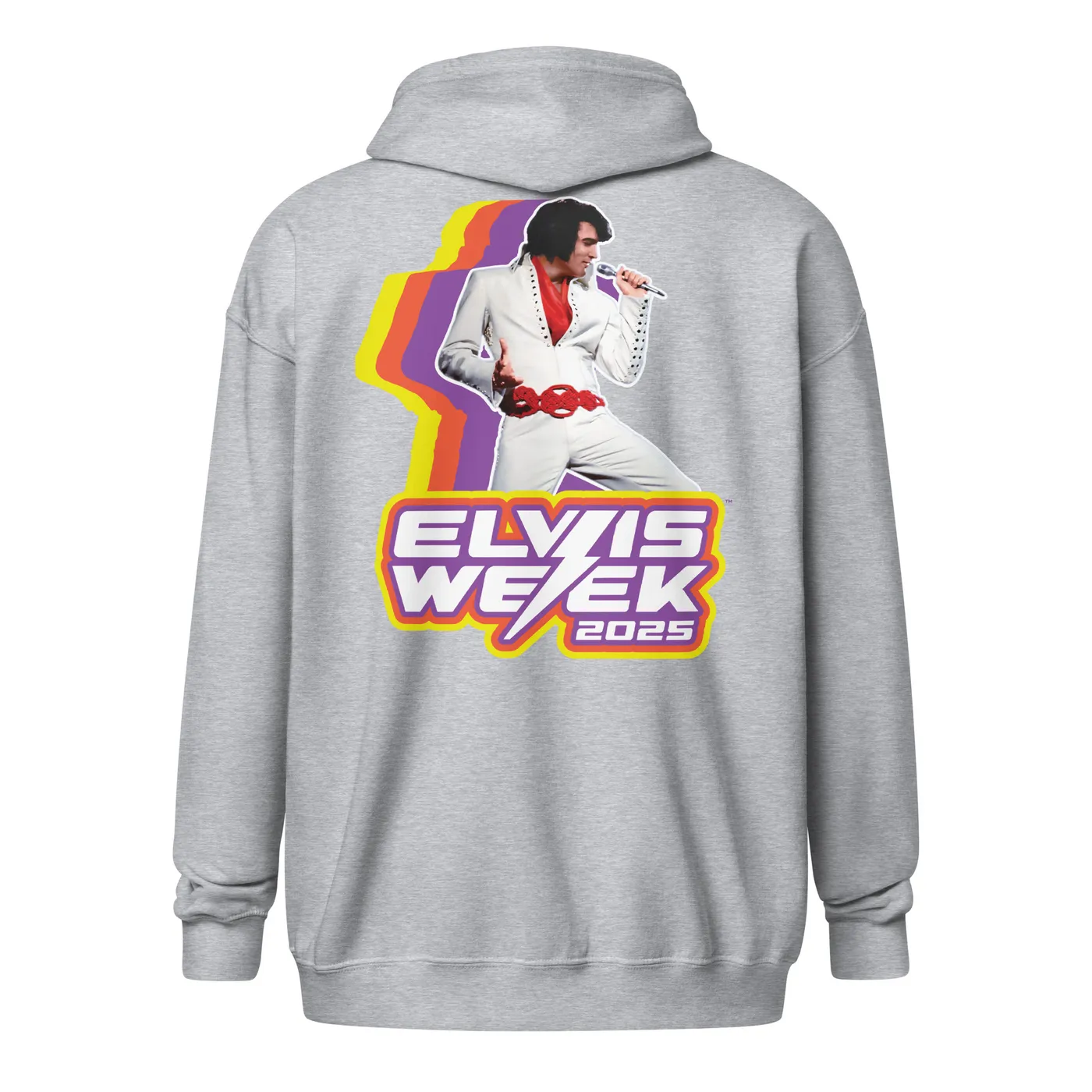 Elvis Presley Week 2025 Unisex Full-Zip Hoodie