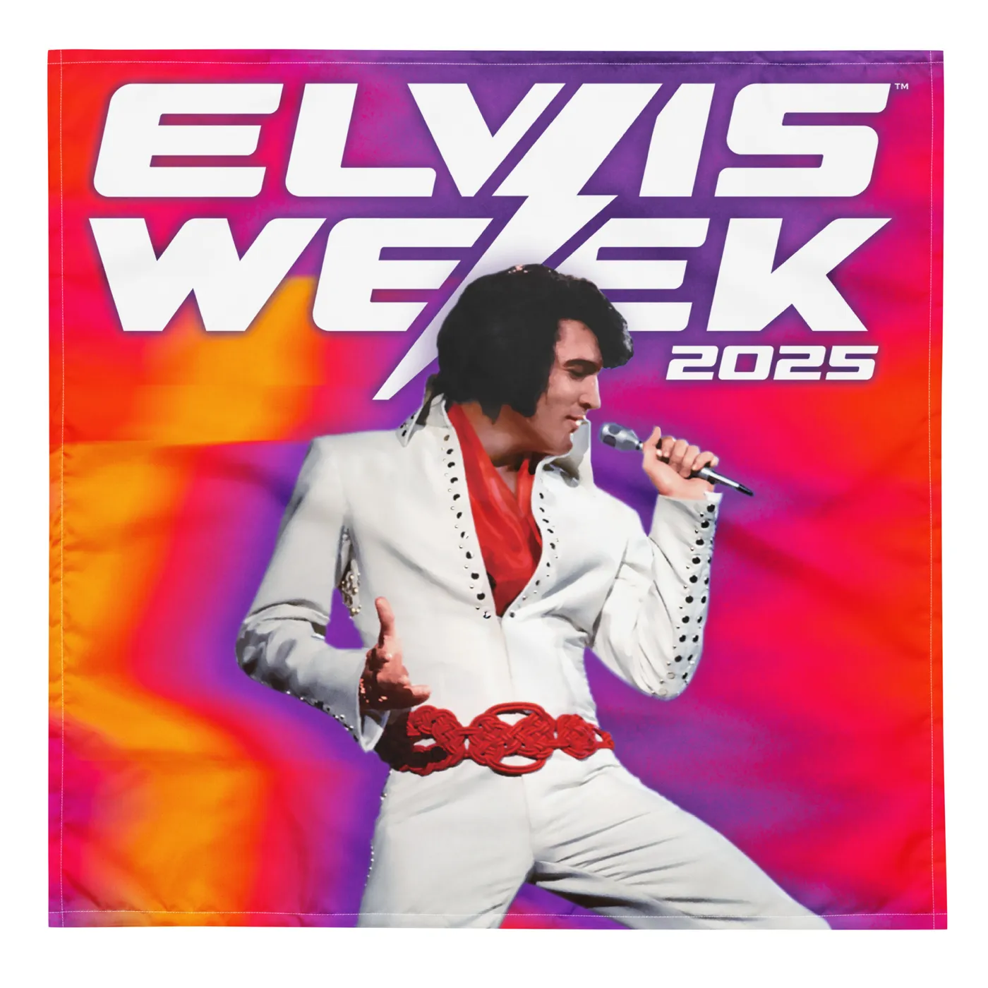Elvis Presley Week 2025 All-Over Print Bandana