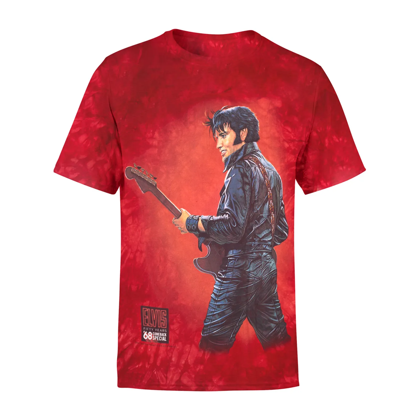 Elvis Presley - '68 Comeback Special Red Guitar T-shirt