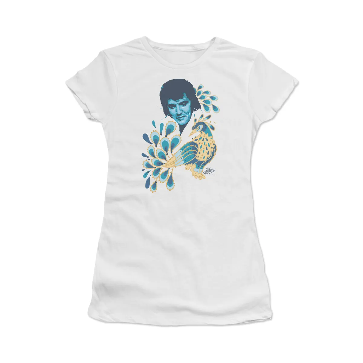 Peacock Women's Sheer T-Shirt