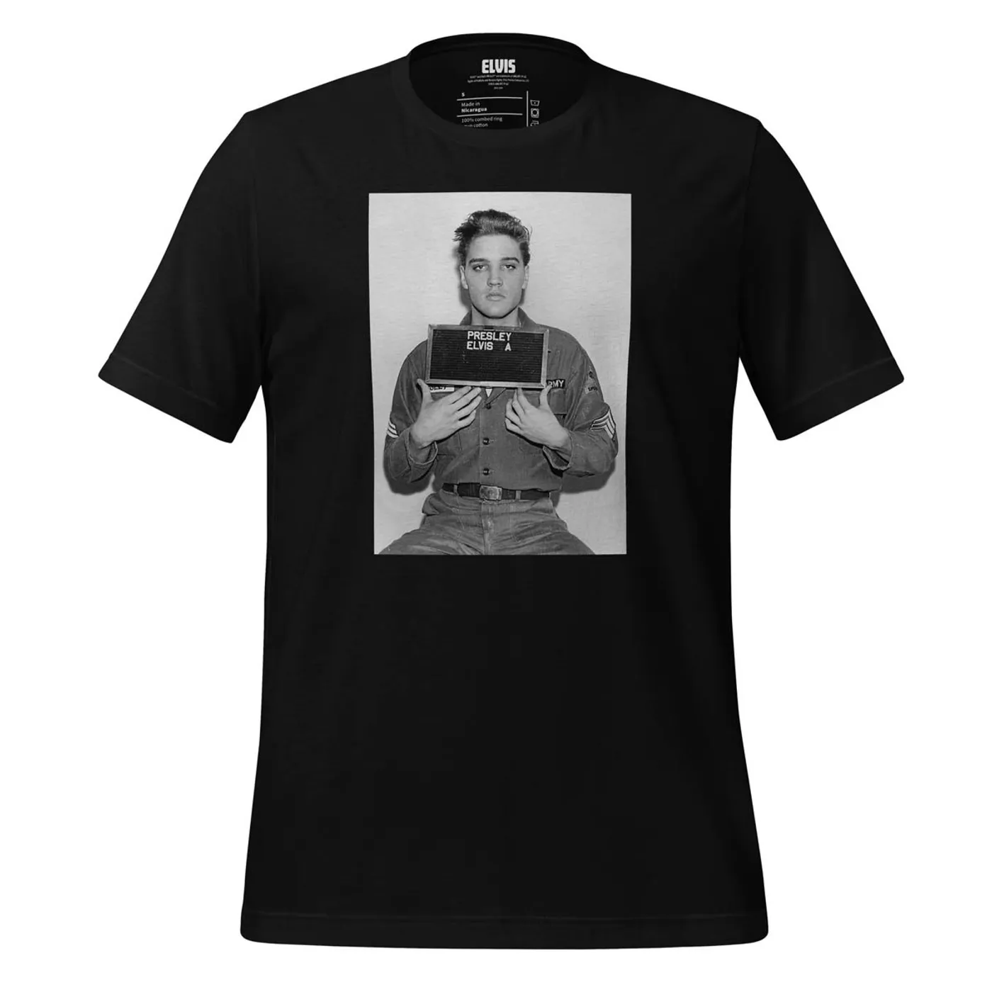 Elvis Presley A. Presley Army T-Shirt