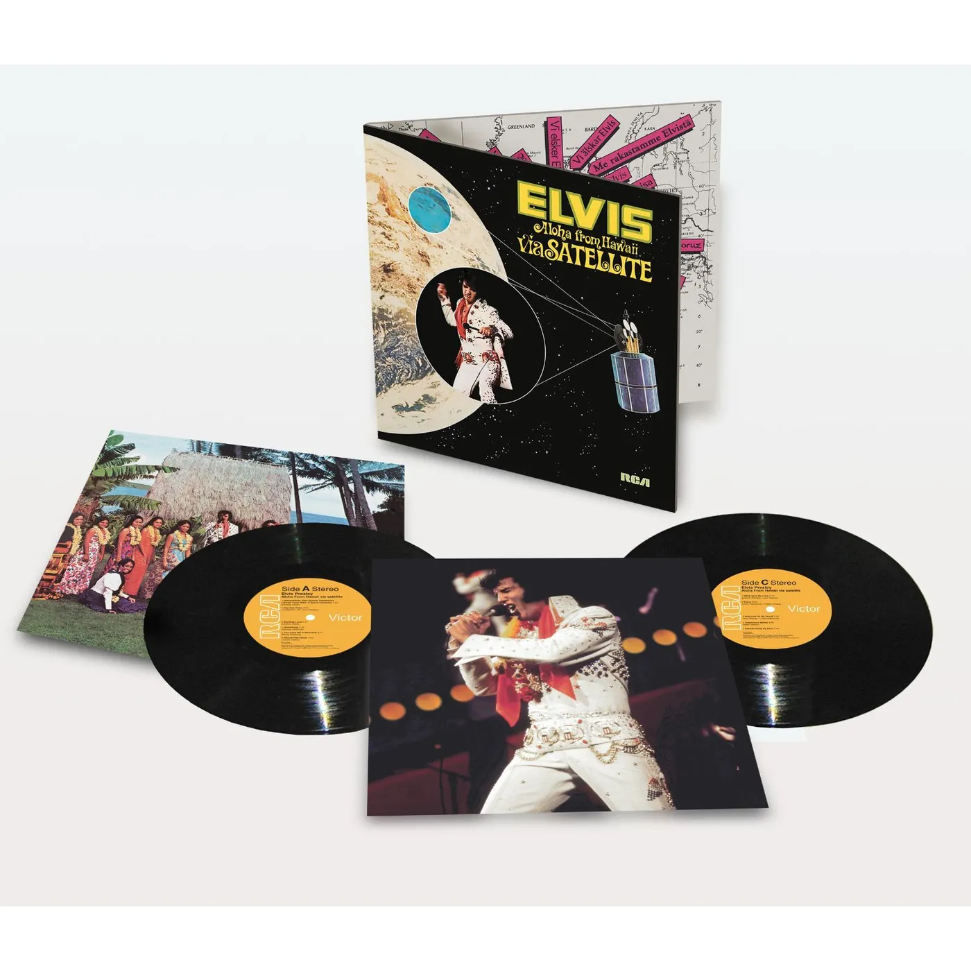Elvis Presley Aloha From Hawaii Via Satellite 2 LP (Vinyl)