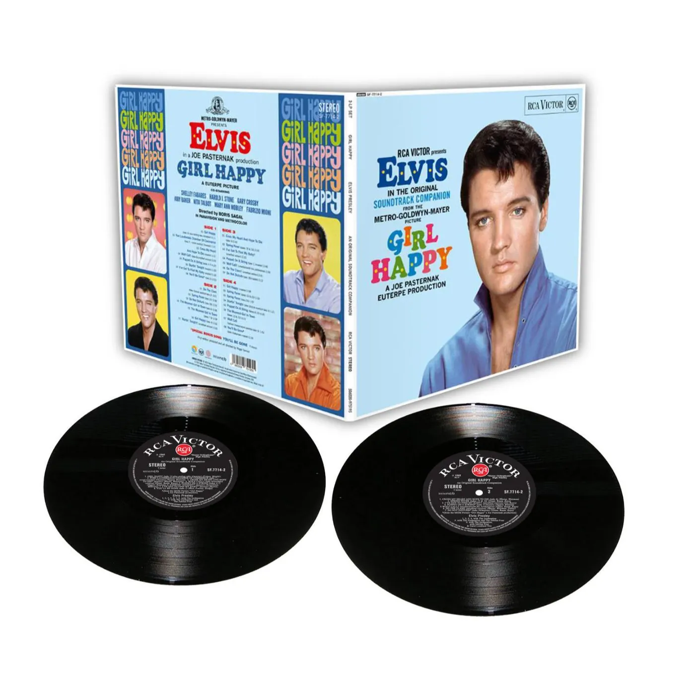 Elvis Presley Girl Happy FTD Limited Edition 2 LP (Vinyl)