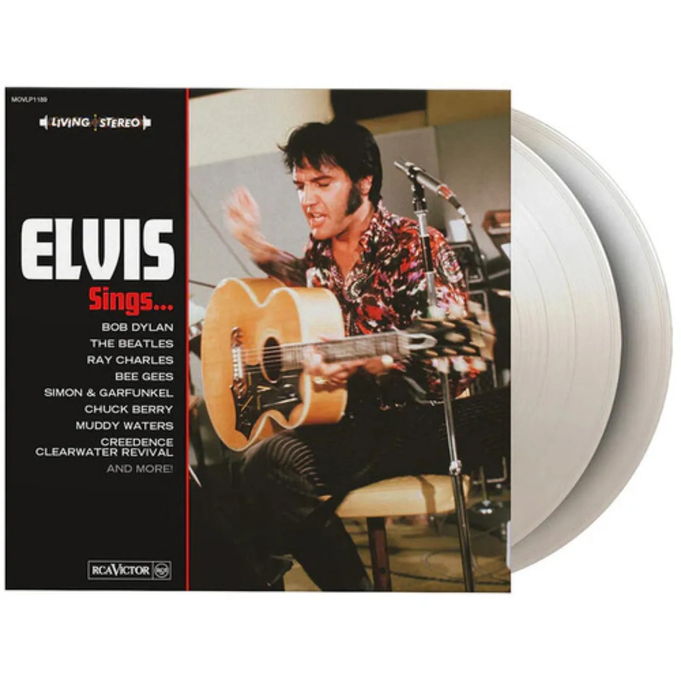 Elvis Presley Sings - Limited Gatefold 180g White Colored Vinyl Import 2 LP