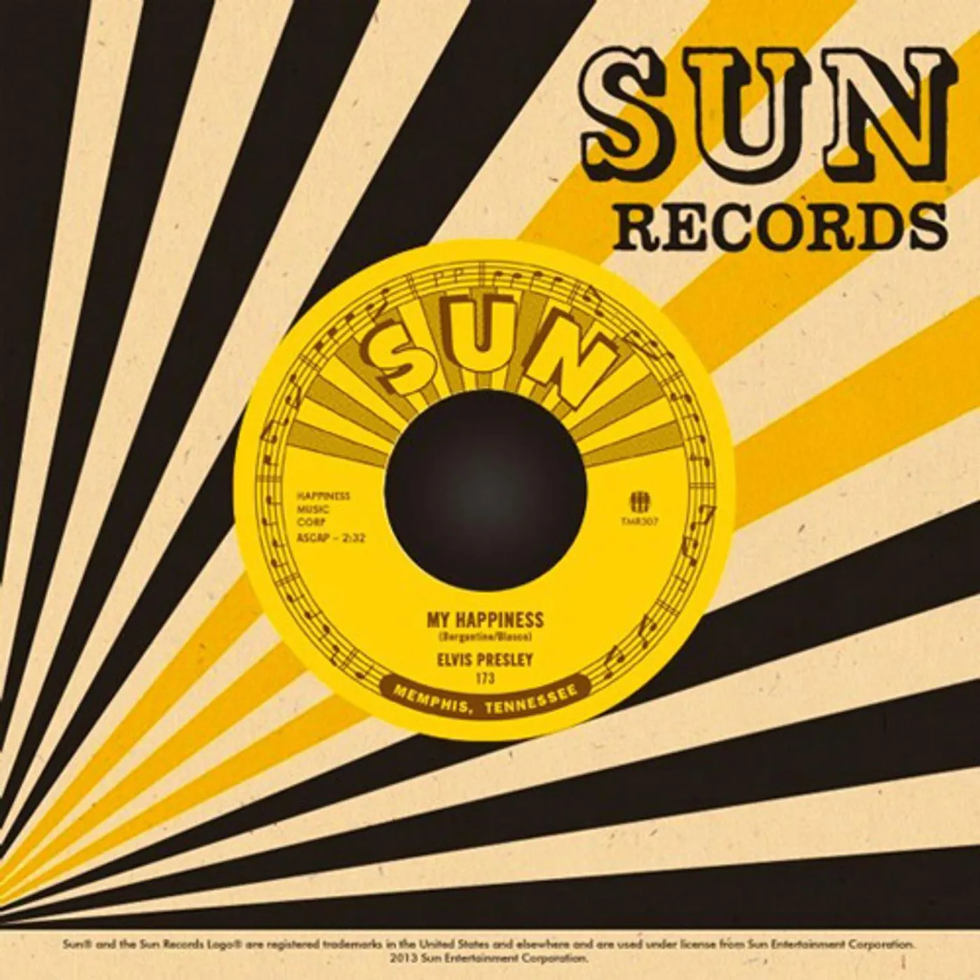 Elvis Presley - My Happiness / That's When Your Heartaches Begin 7"