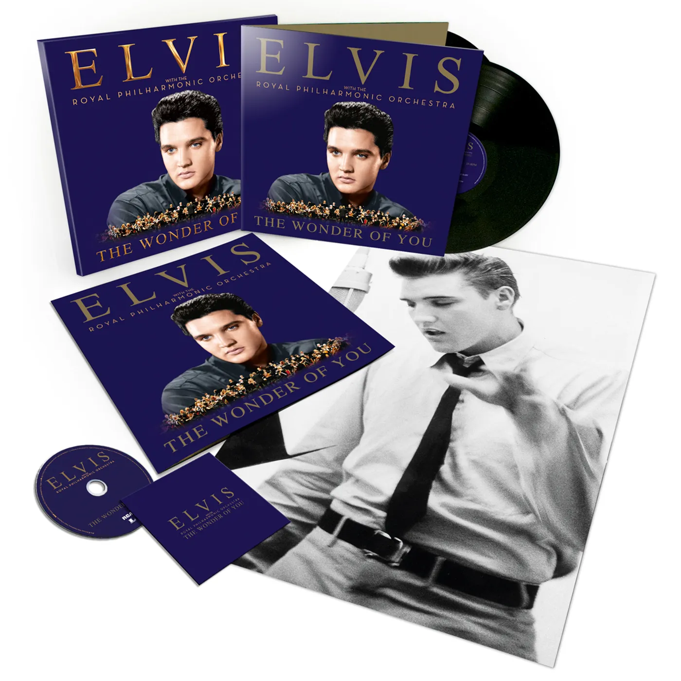The Wonder of You: Elvis Presley With The Royal Philharmonic Orchestra (Deluxe Edition) CD/2-LP (Vinyl)